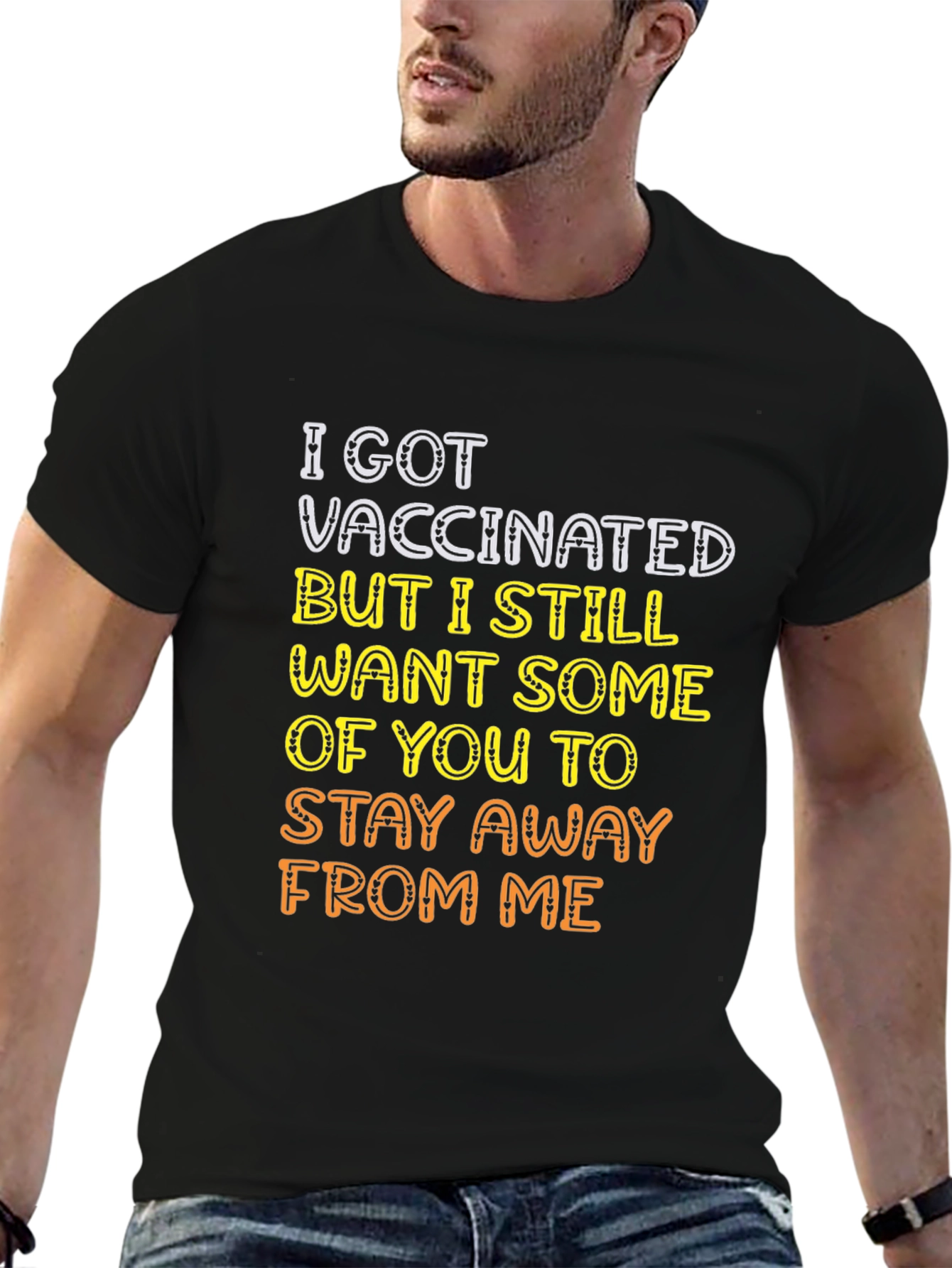 Vaccinated Novelty Graphic Tee