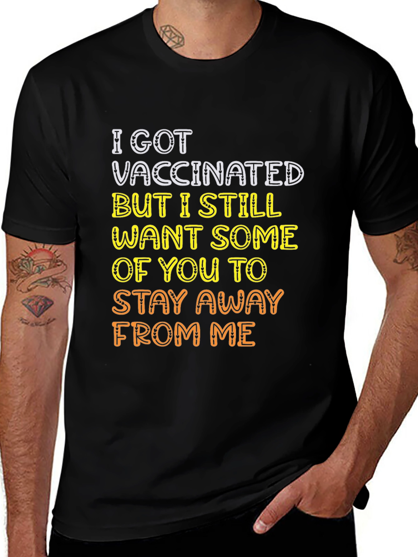 Vaccinated Novelty Graphic Tee