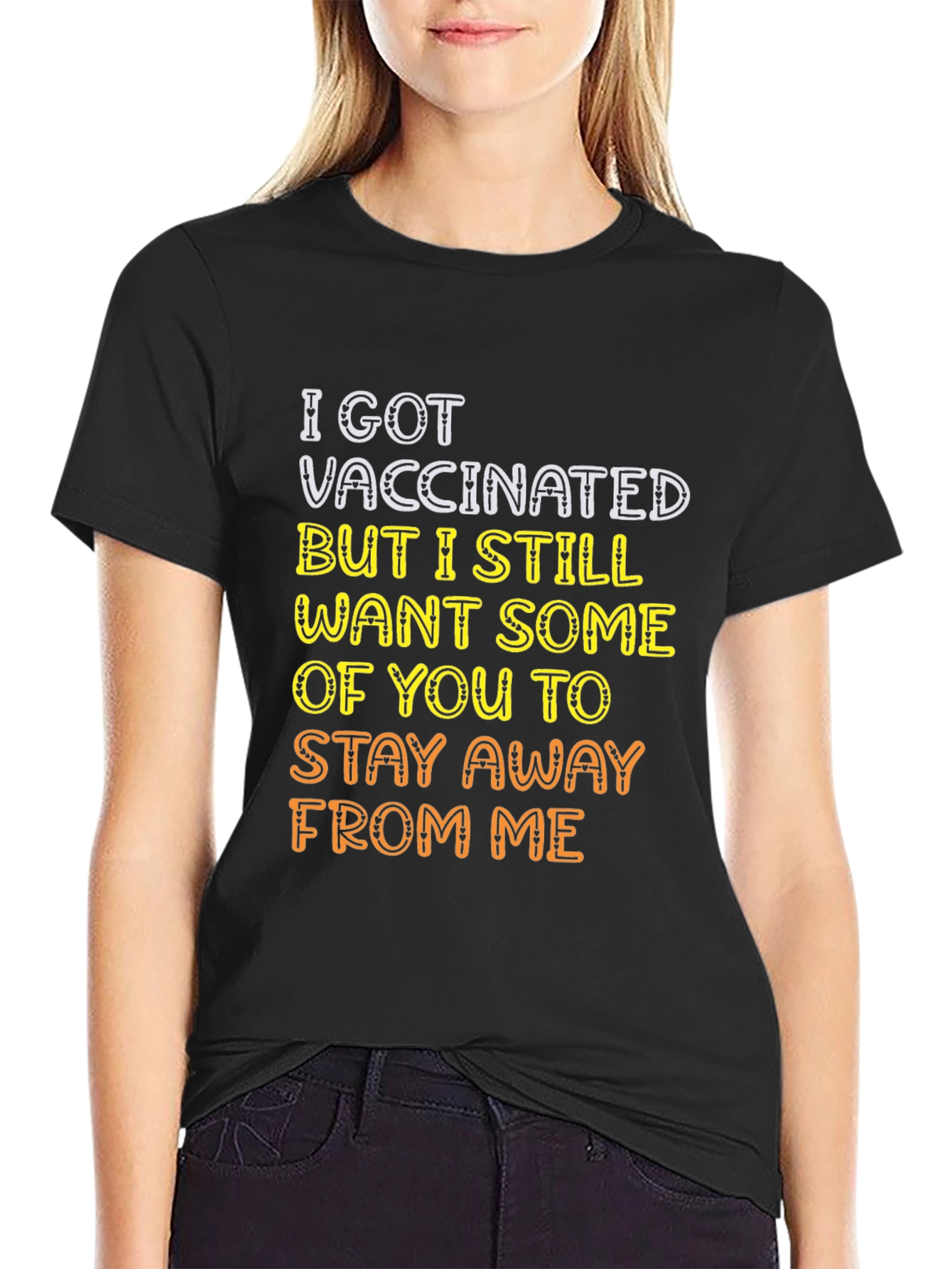 Vaccinated Novelty Graphic Tee