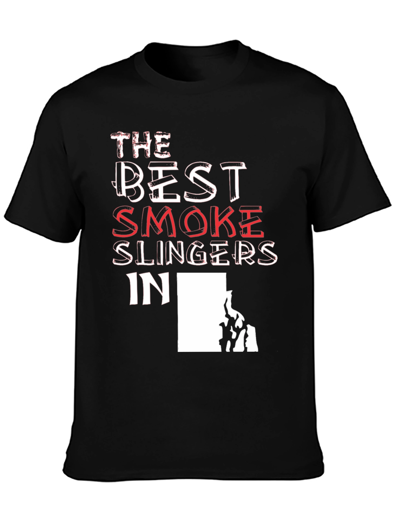 Best Smoke Slingers T-Shirt - Black Graphic Tee