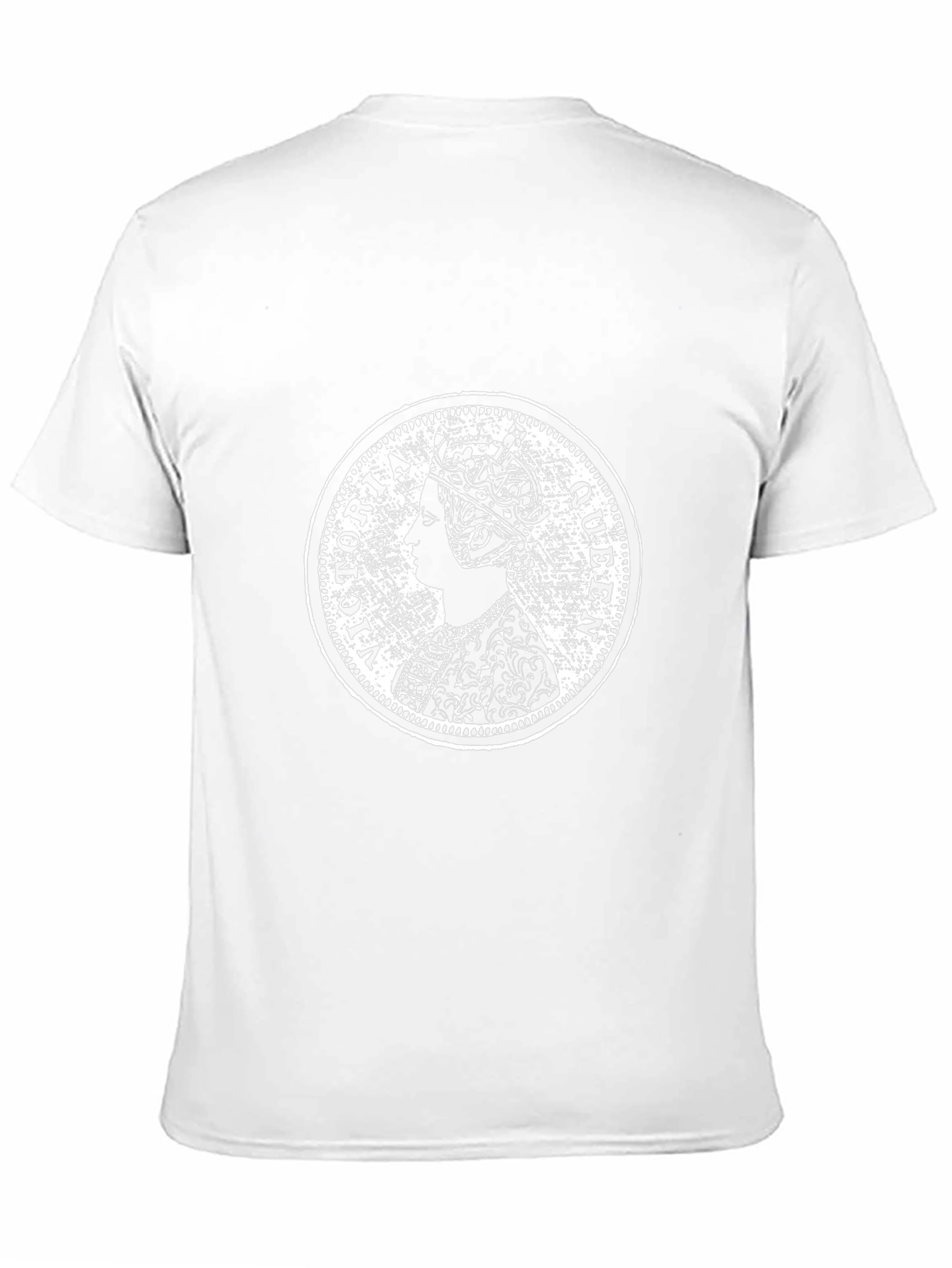 Queen Victoria T-Shirt - Black Cotton Tee