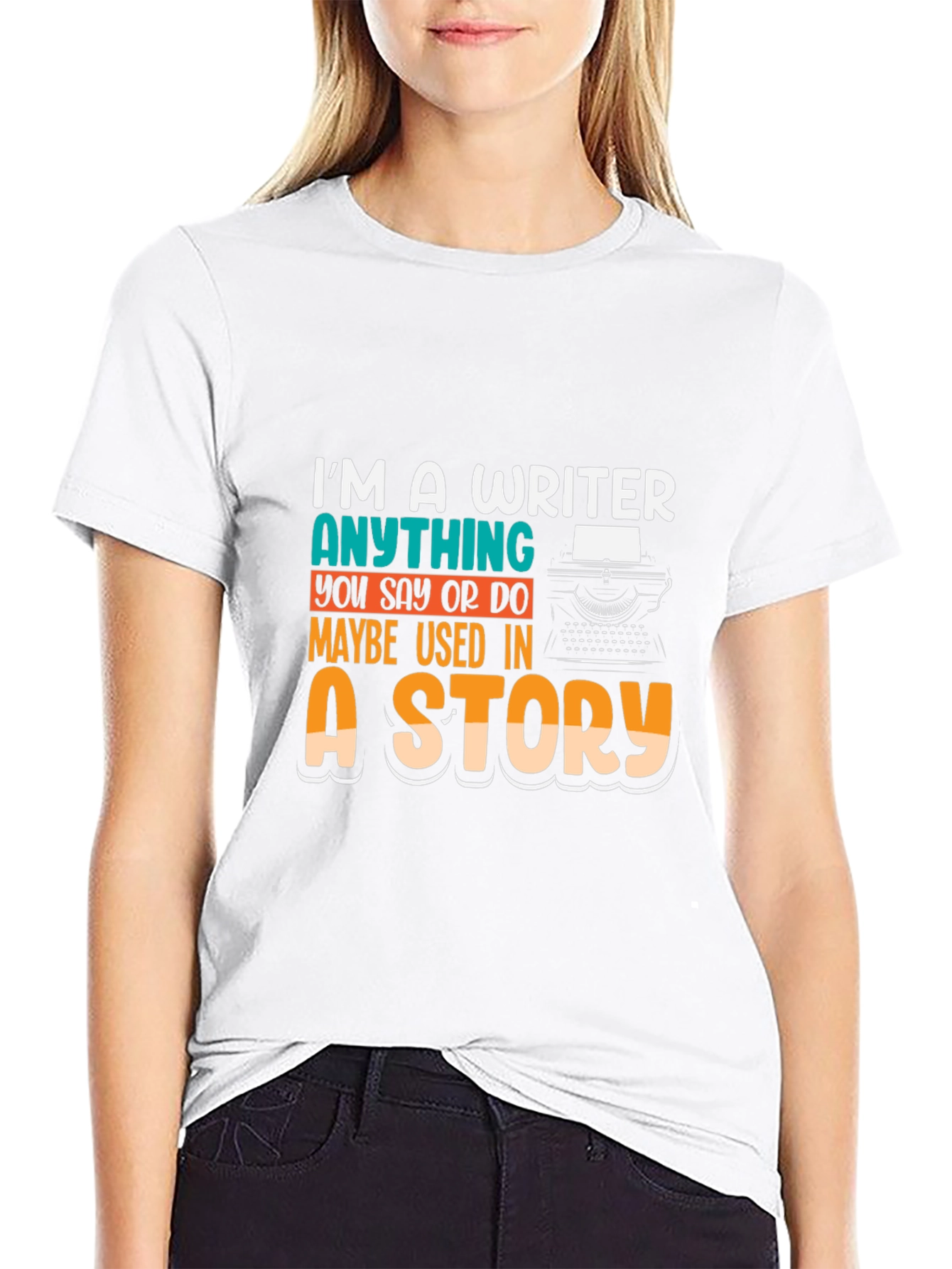 Writer Novelty Graphic T-Shirt