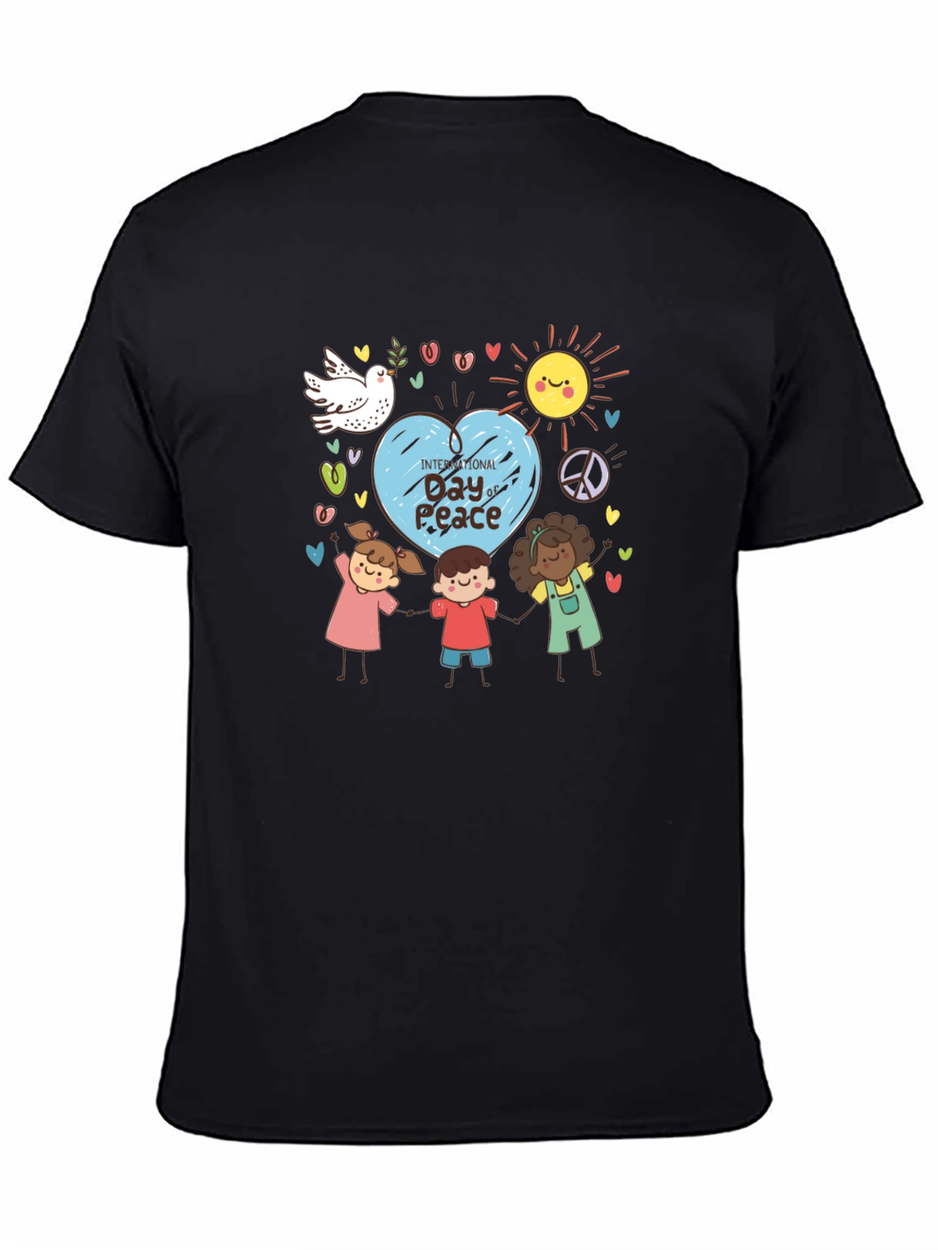 Peace Day Graphic T-Shirt: Unity & Harmony Tee