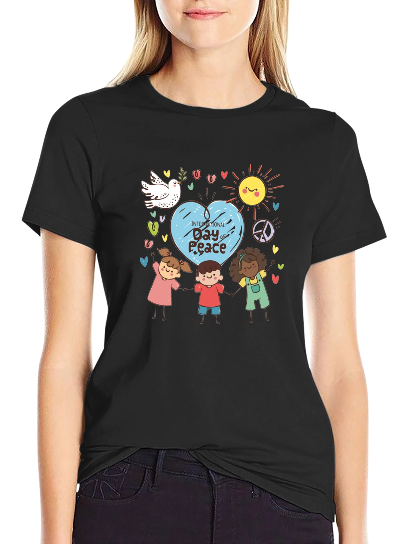 Peace Day Graphic T-Shirt: Unity & Harmony Tee