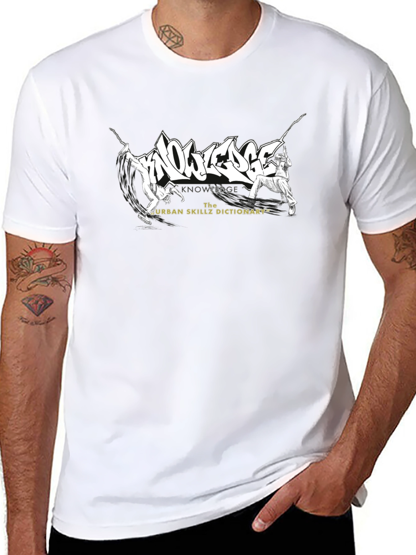 Knowledge Urban Skillz Graphic Tee