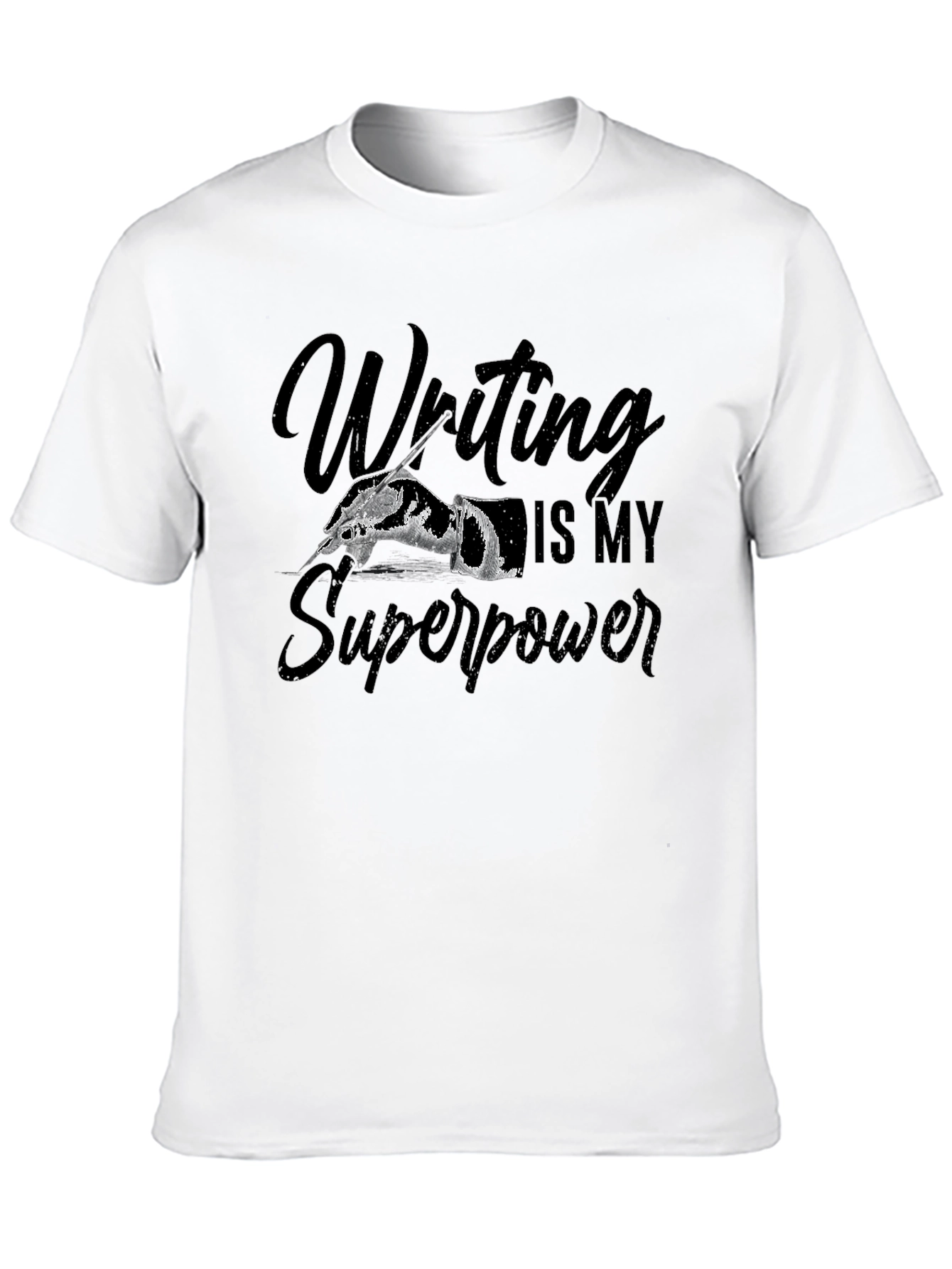 Writing is My Superpower Graphic Tee