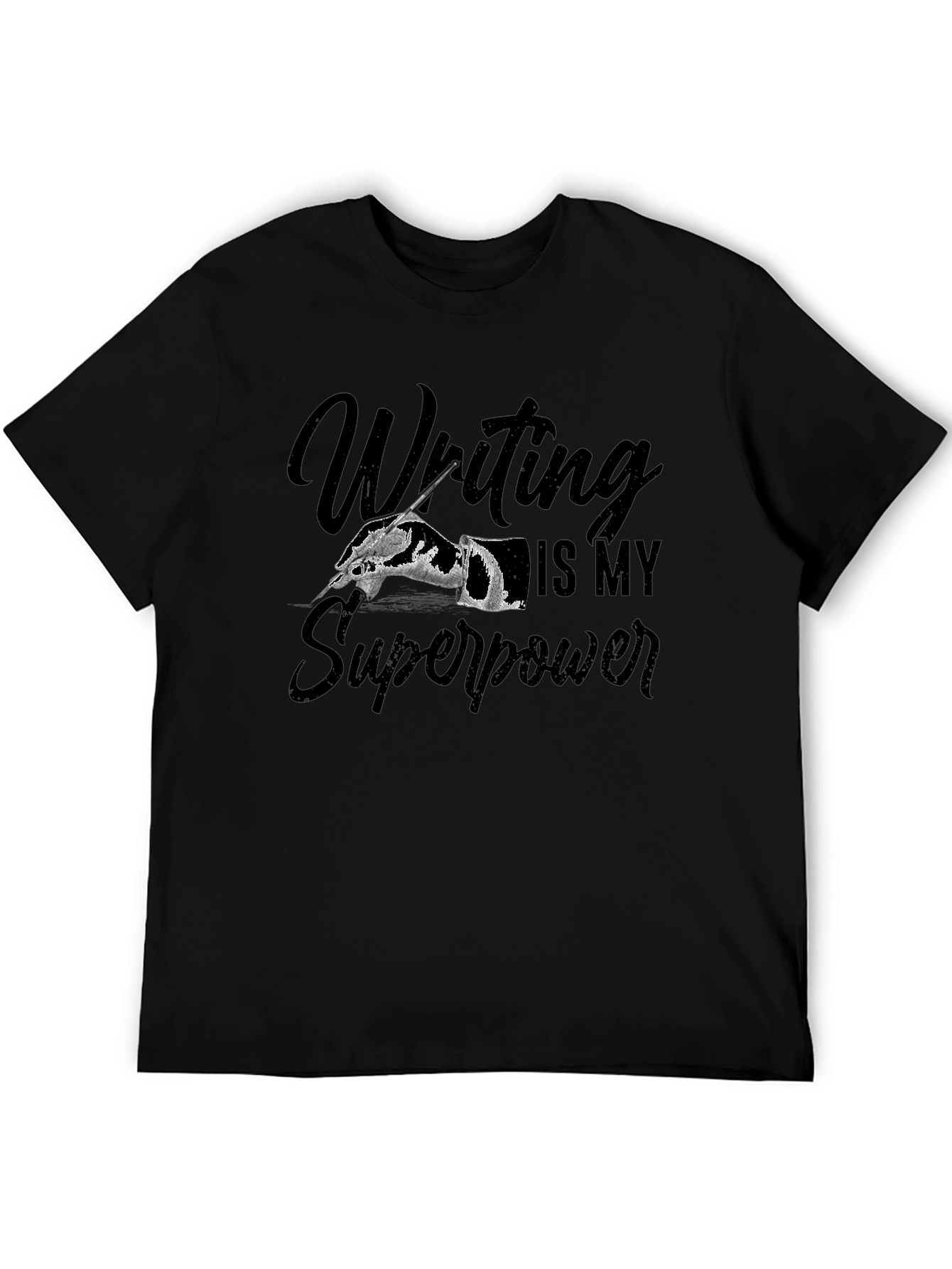 Writing is My Superpower Graphic Tee