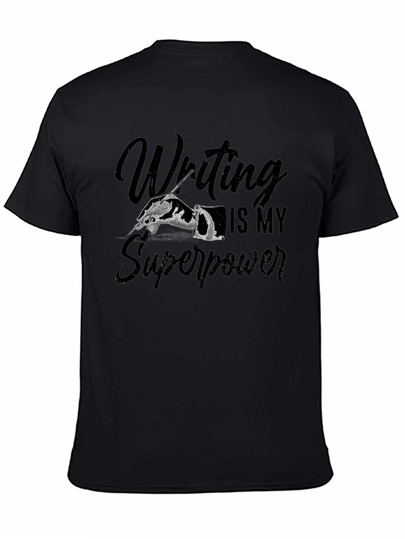 Writing is My Superpower Graphic Tee