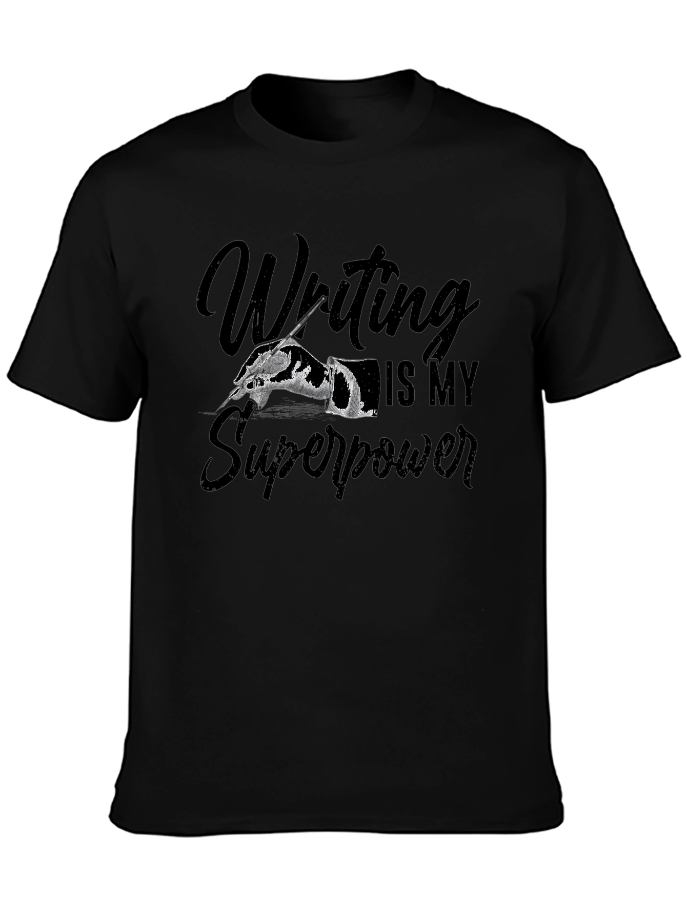 Writing is My Superpower Graphic Tee