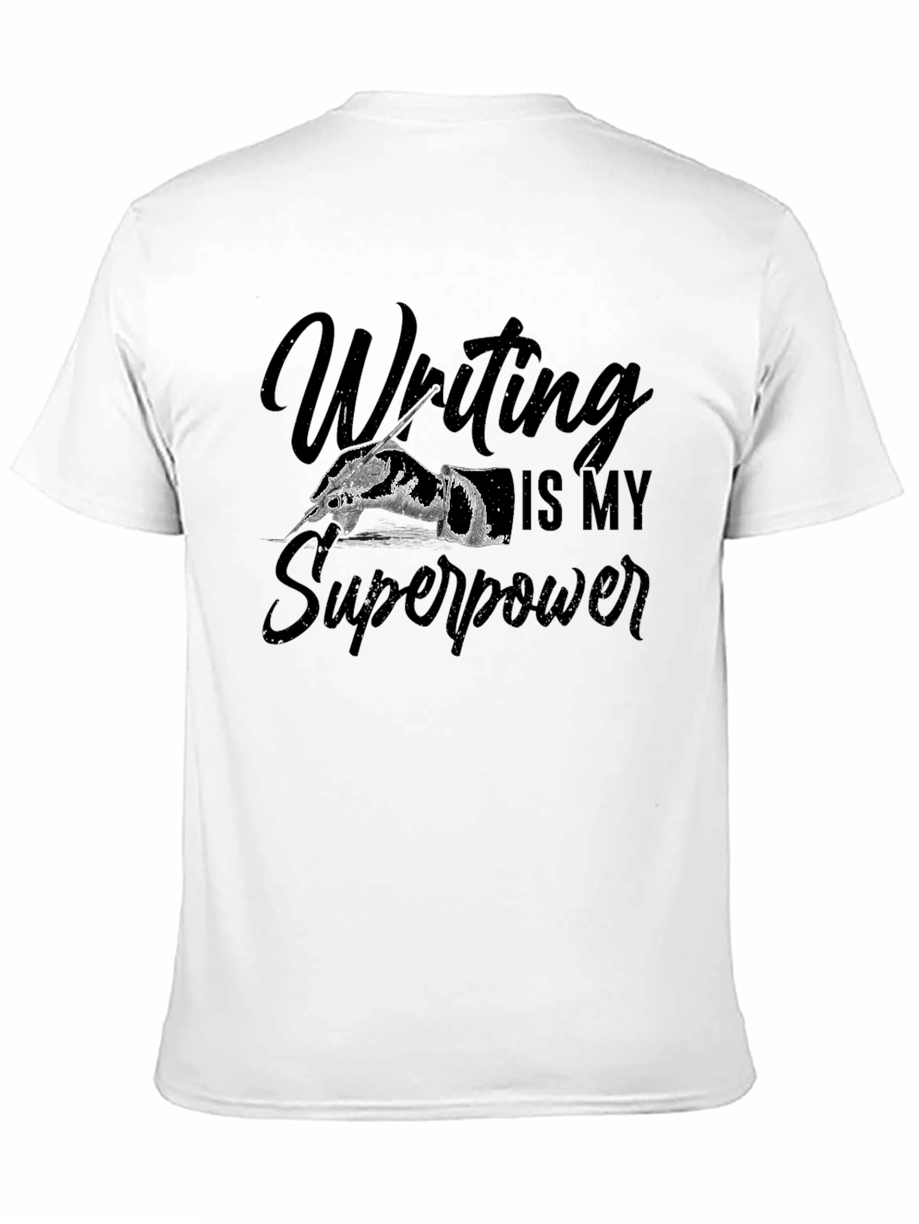 Writing is My Superpower Graphic Tee