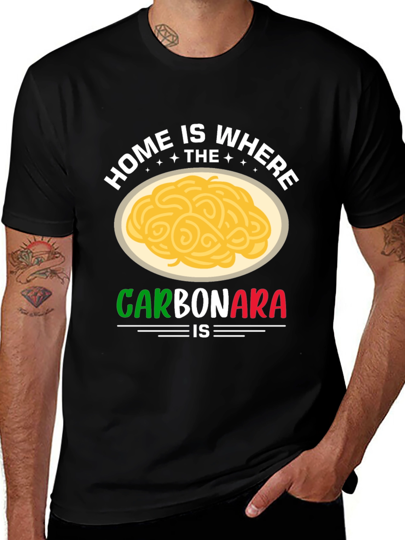 Home is Where the Carbonara Is T-Shirt