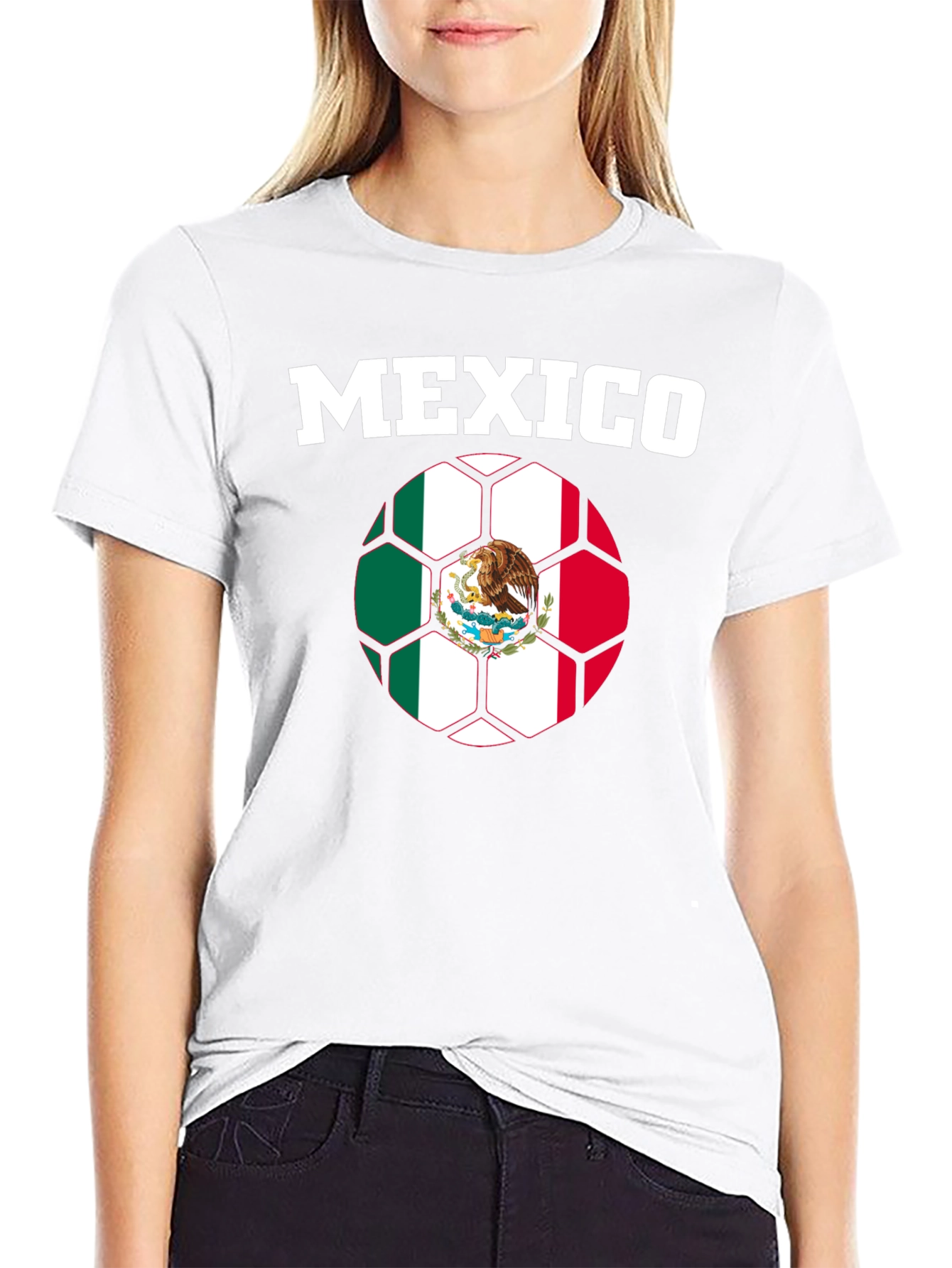 Mexico Soccer Ball T-Shirt