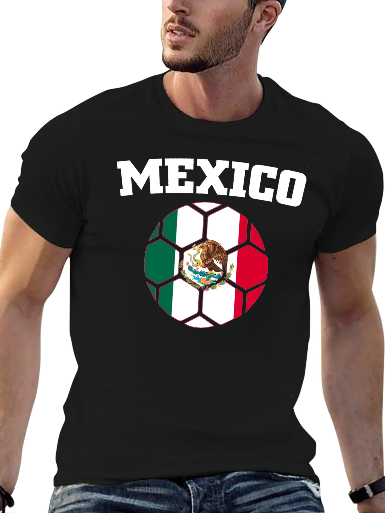 Mexico Soccer Ball T-Shirt