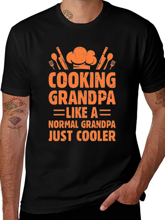 Cool Cooking Grandpa T-Shirt