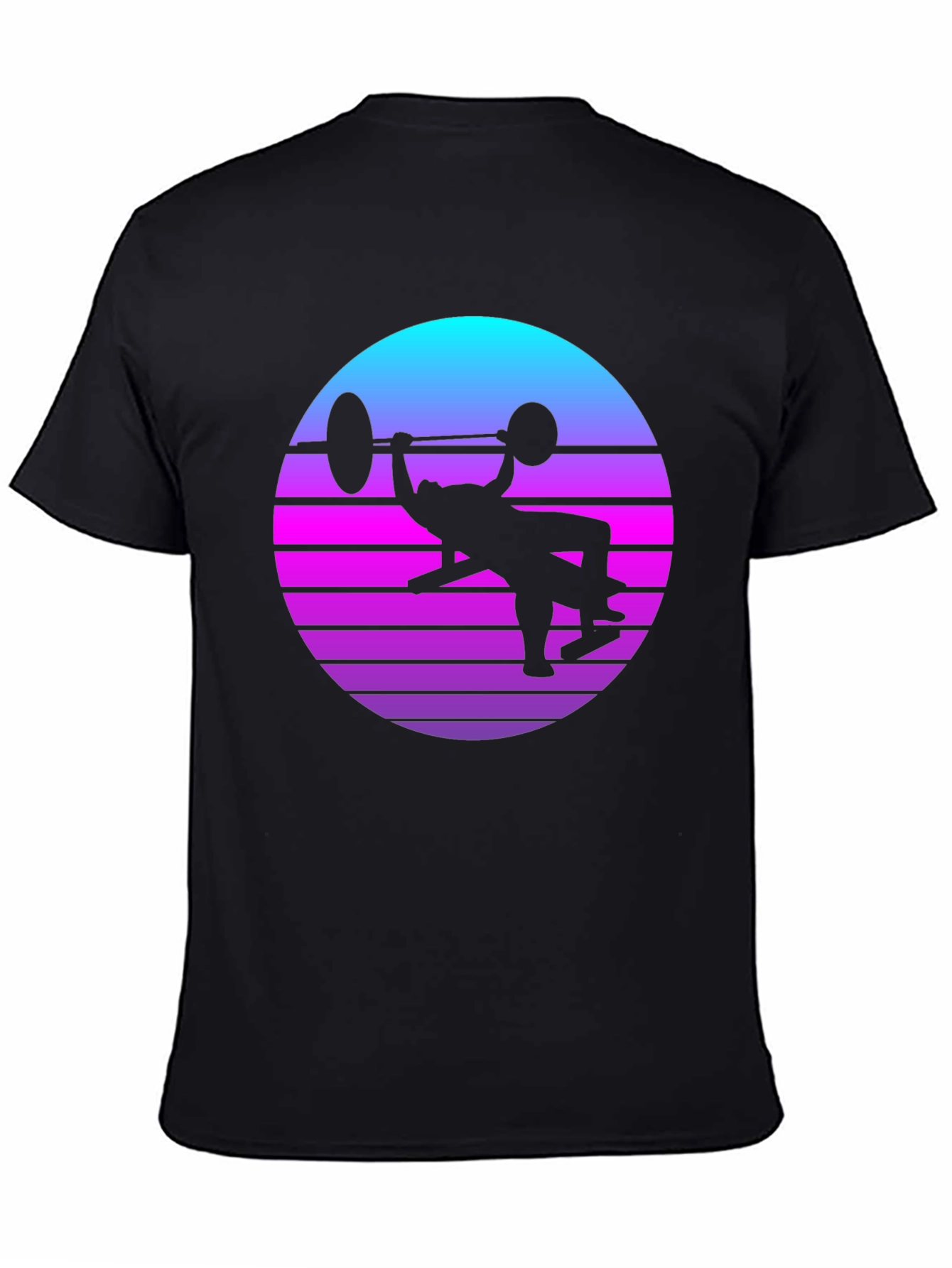 Retro Sunset Workout T-Shirt