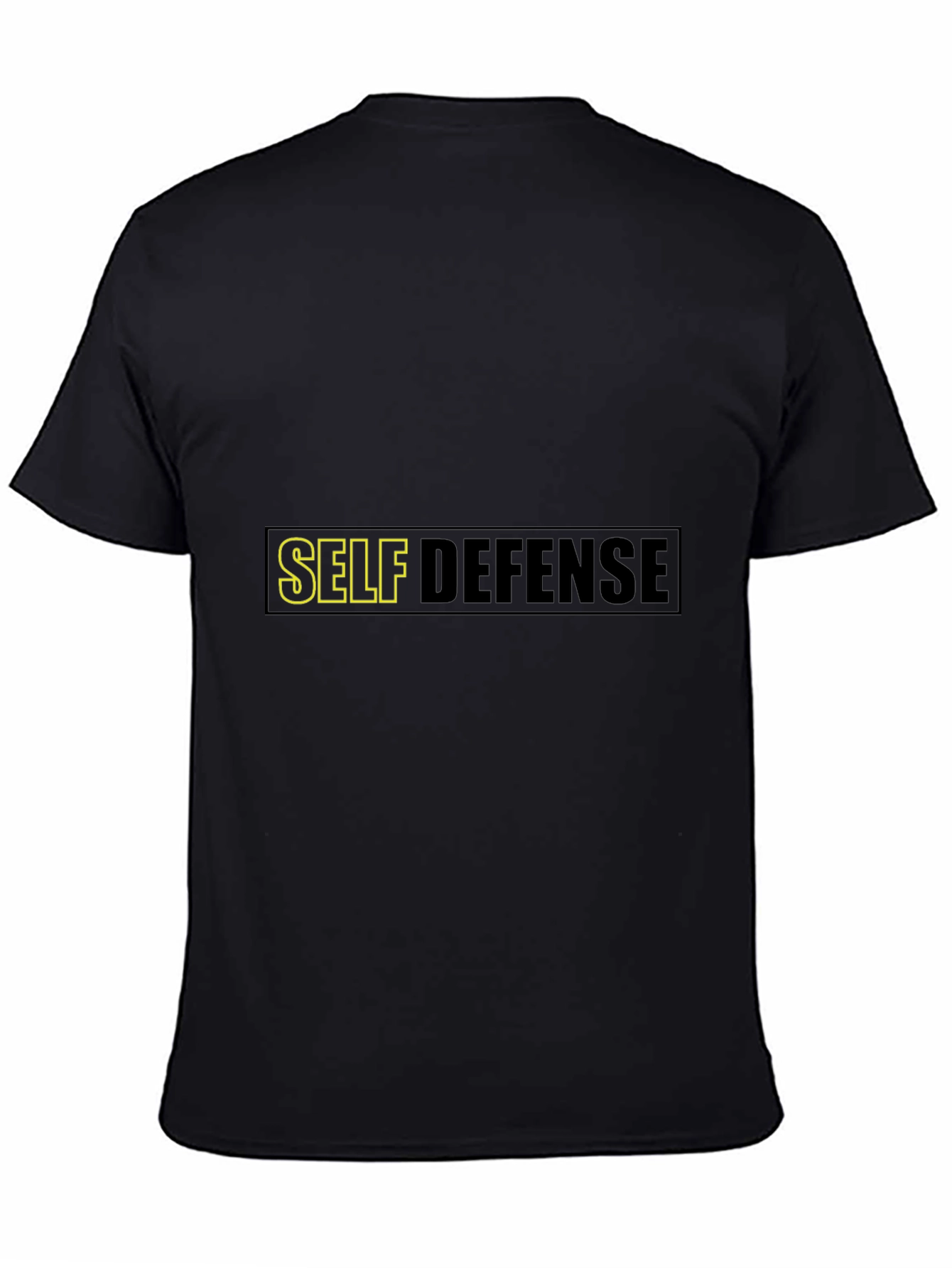 Self Defense Black T-Shirt