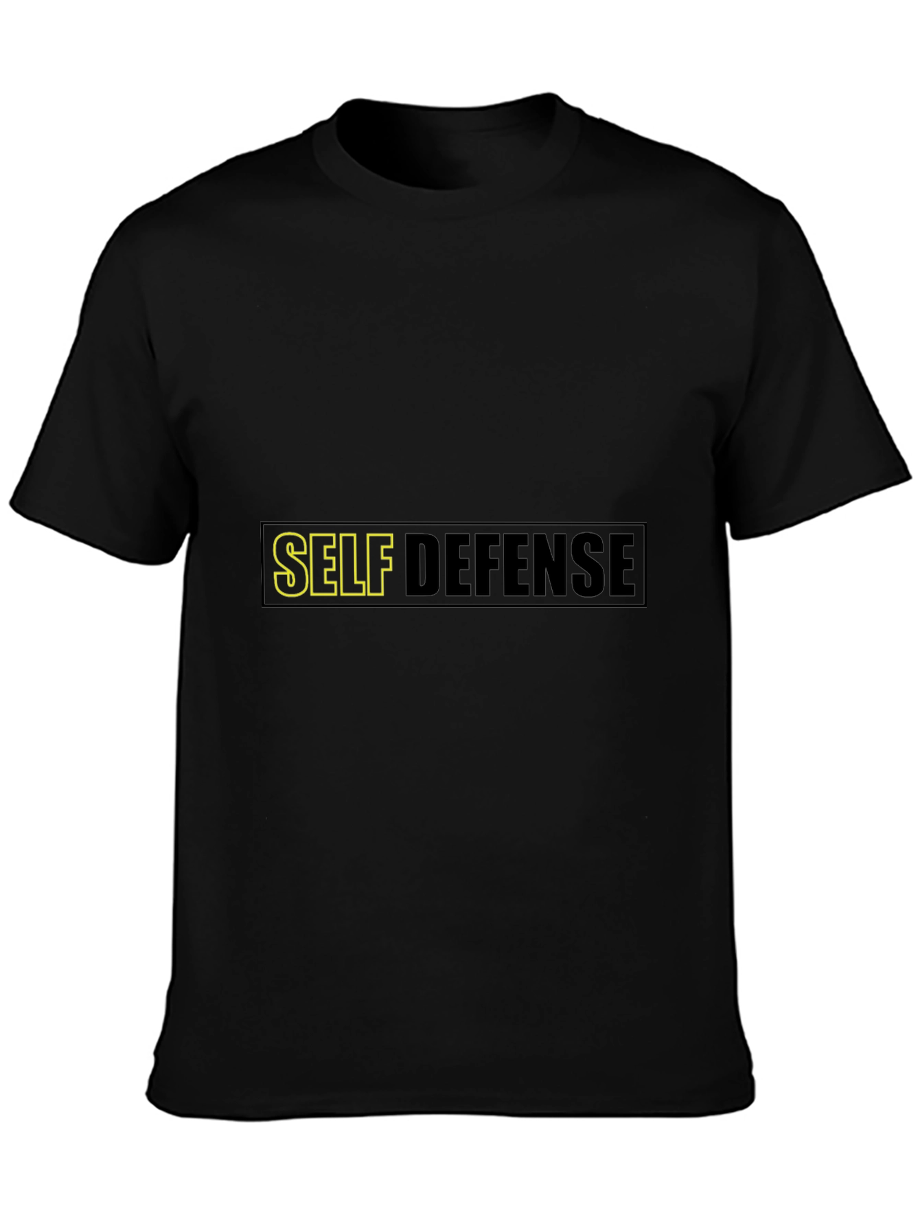 Self Defense Black T-Shirt