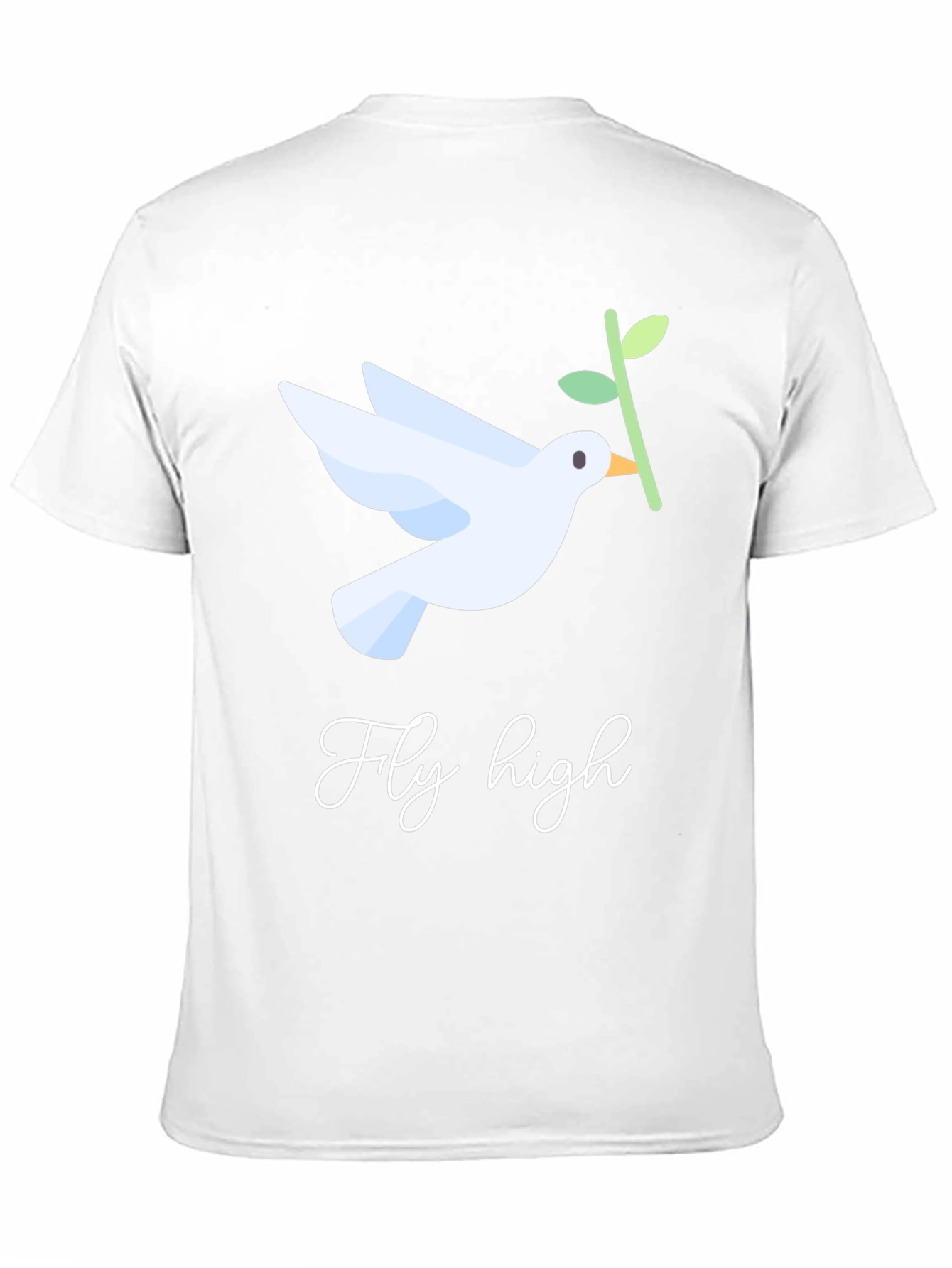 Dove Fly High Graphic T-Shirt - Casual Comfort