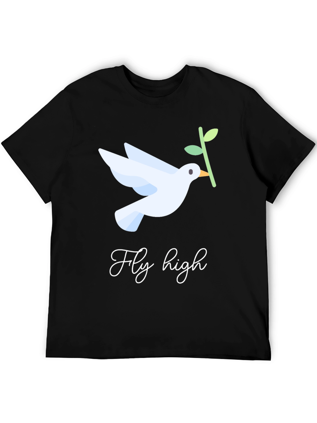 Dove Fly High Graphic T-Shirt - Casual Comfort