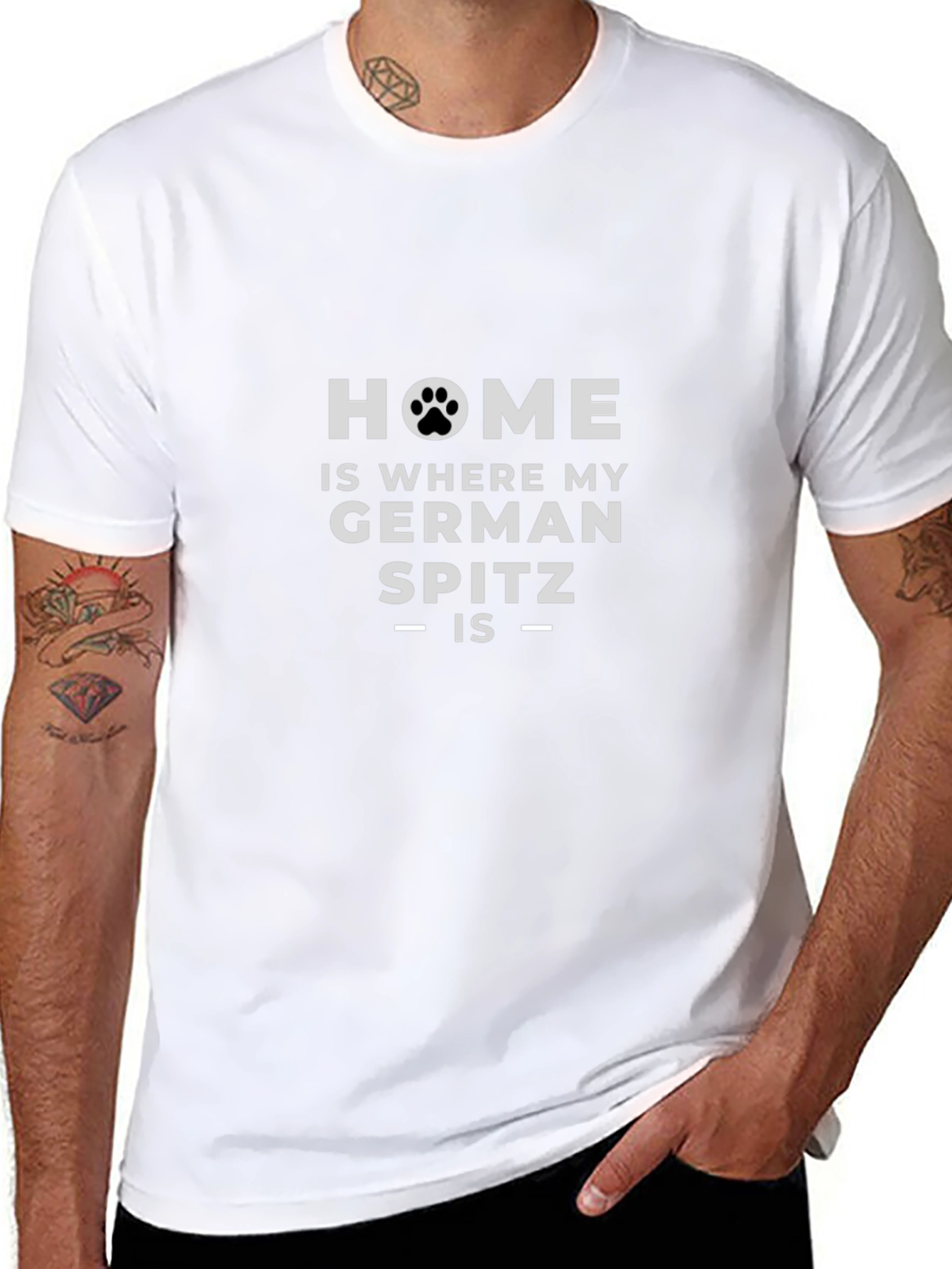 German Spitz Home T-Shirt - Dog Lover Tee