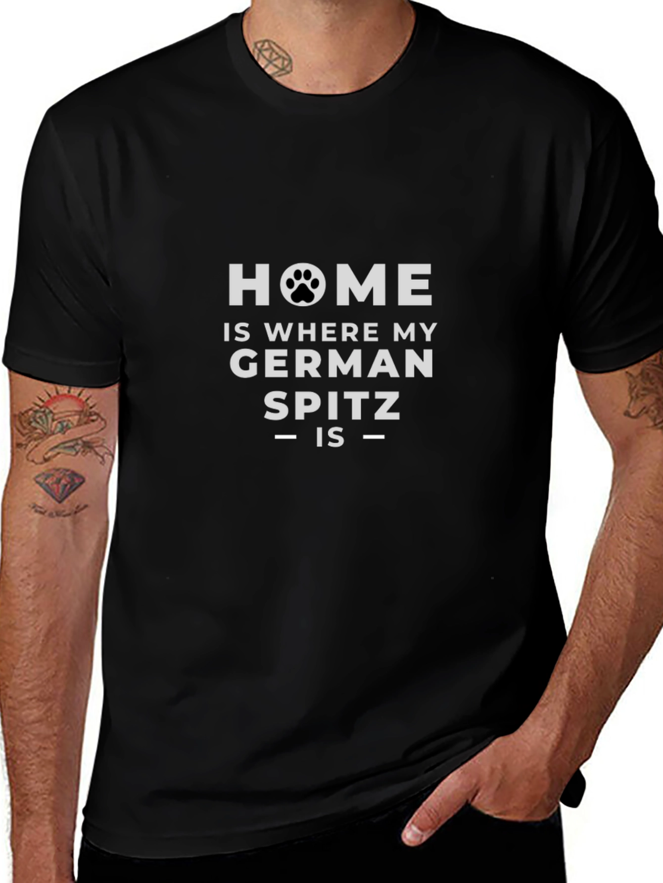 German Spitz Home T-Shirt - Dog Lover Tee