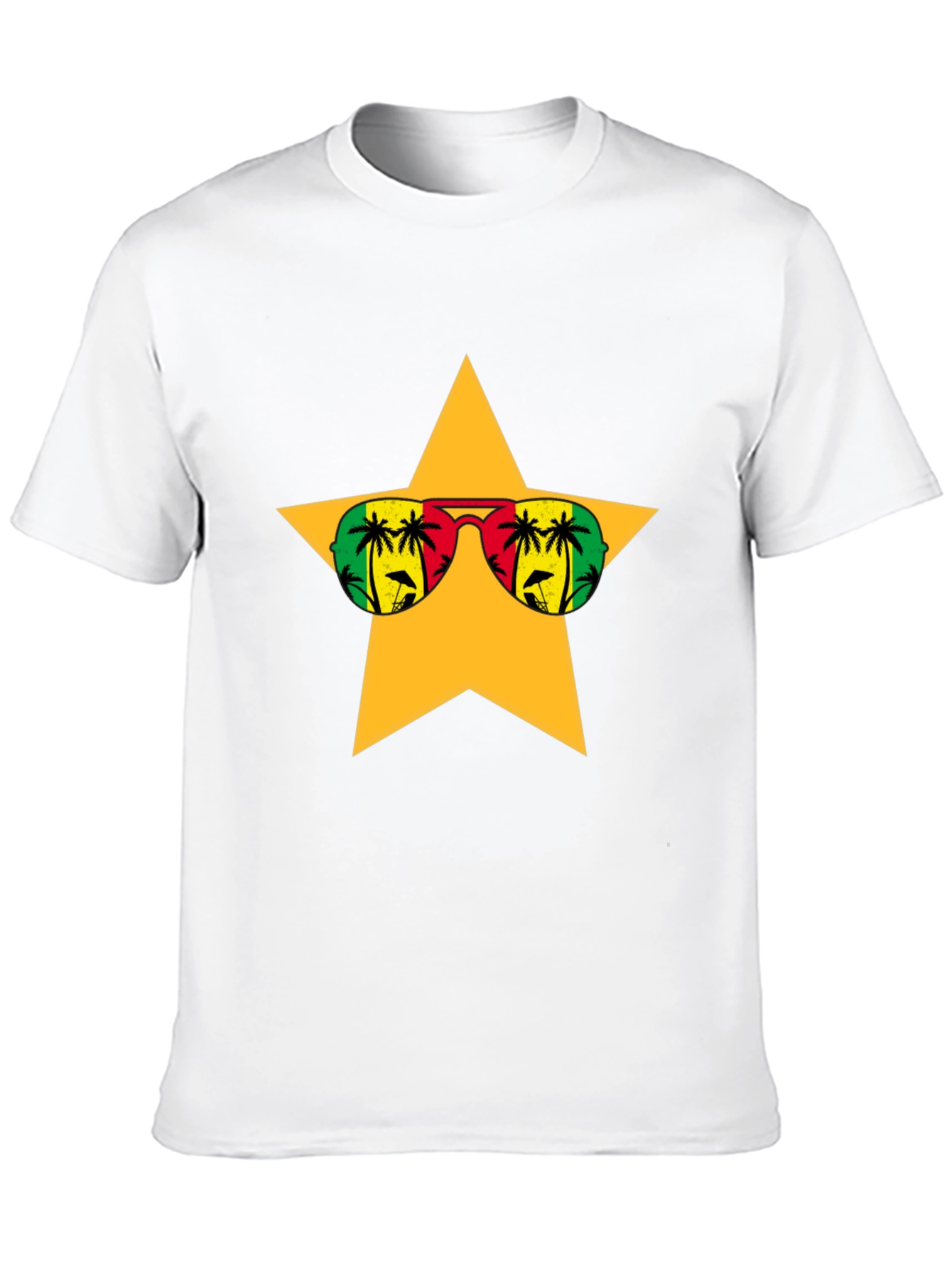 Star Sunglasses T-Shirt - Island Vibes