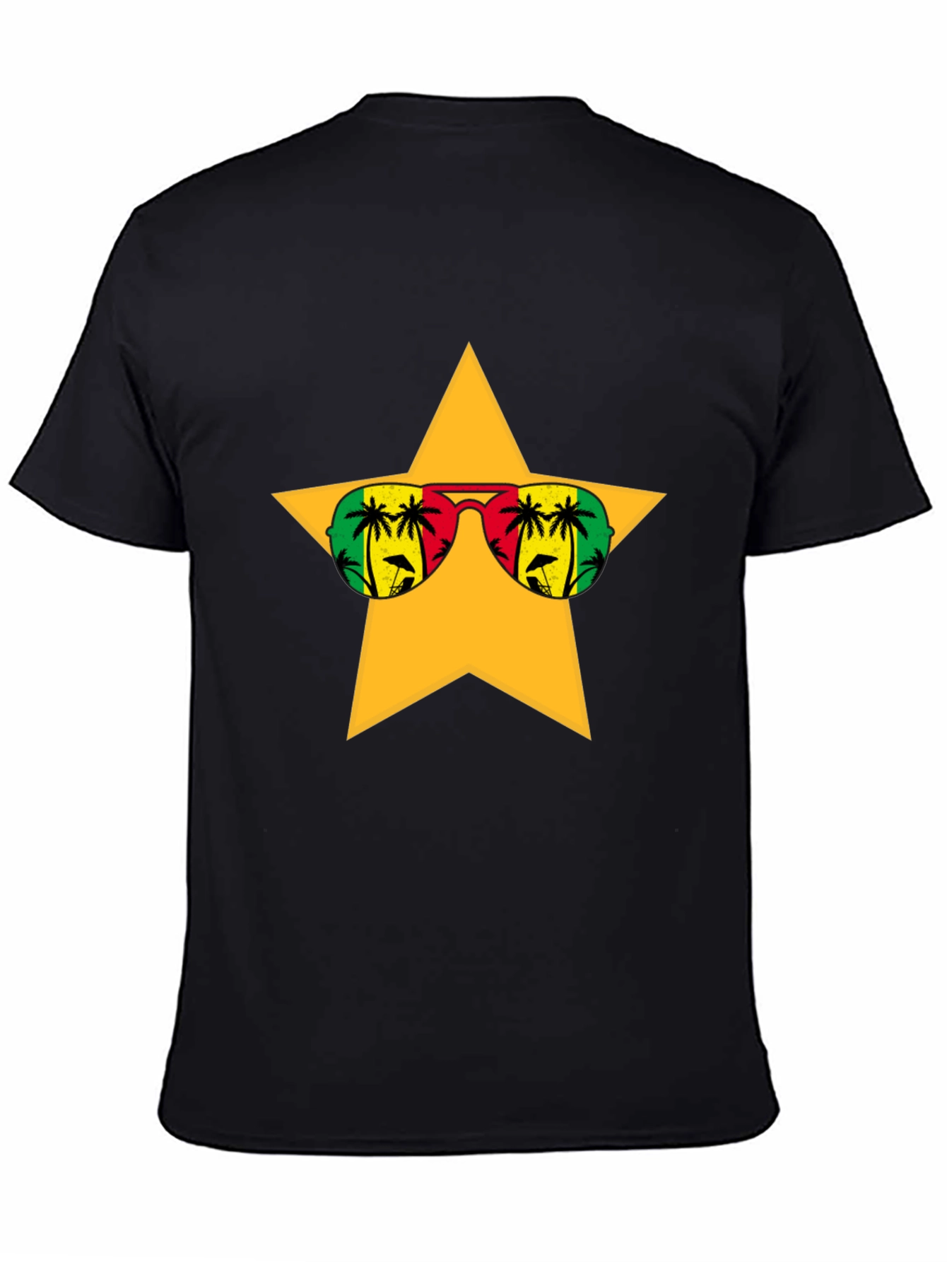 Star Sunglasses T-Shirt - Island Vibes