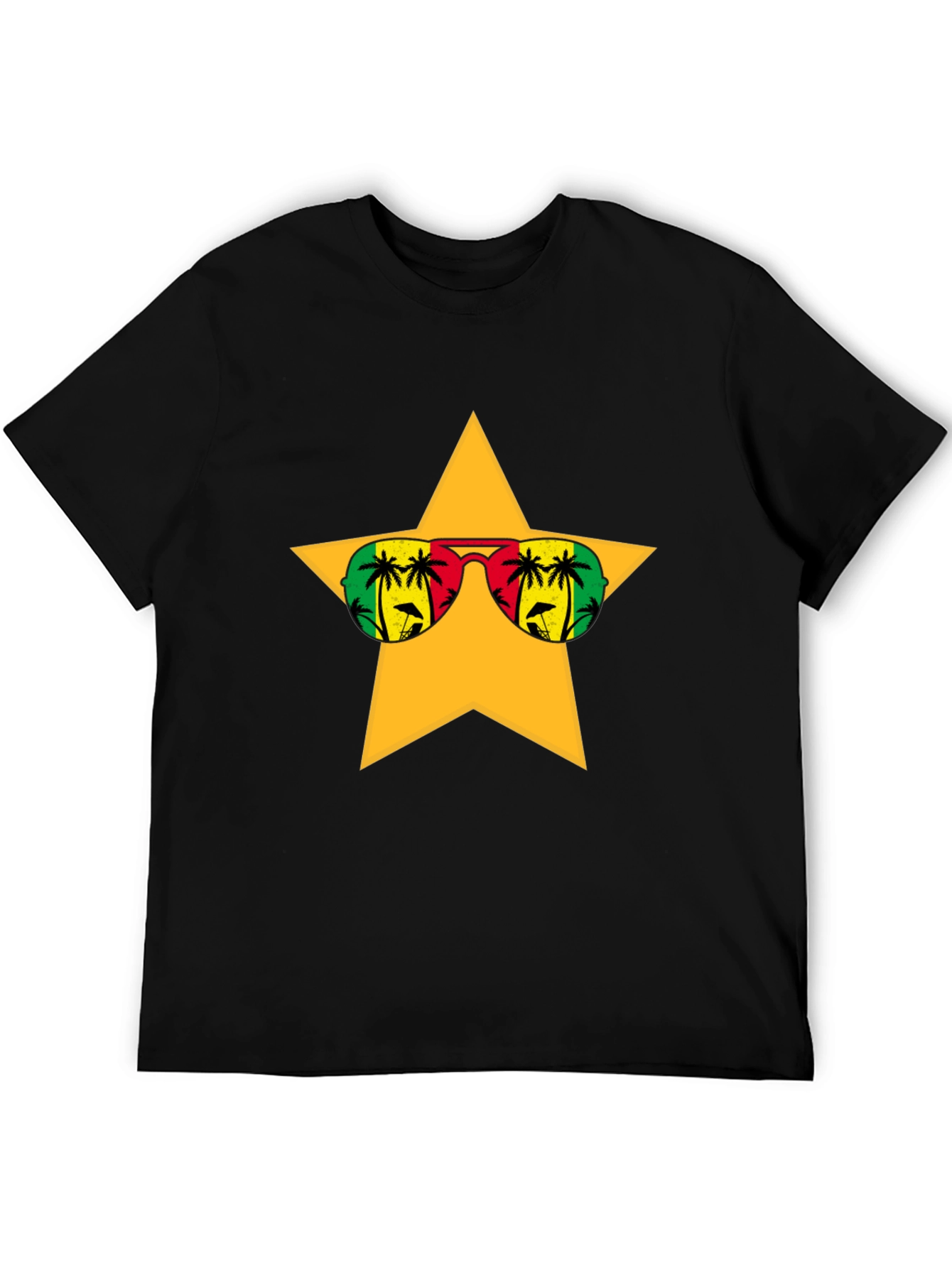 Star Sunglasses T-Shirt - Island Vibes