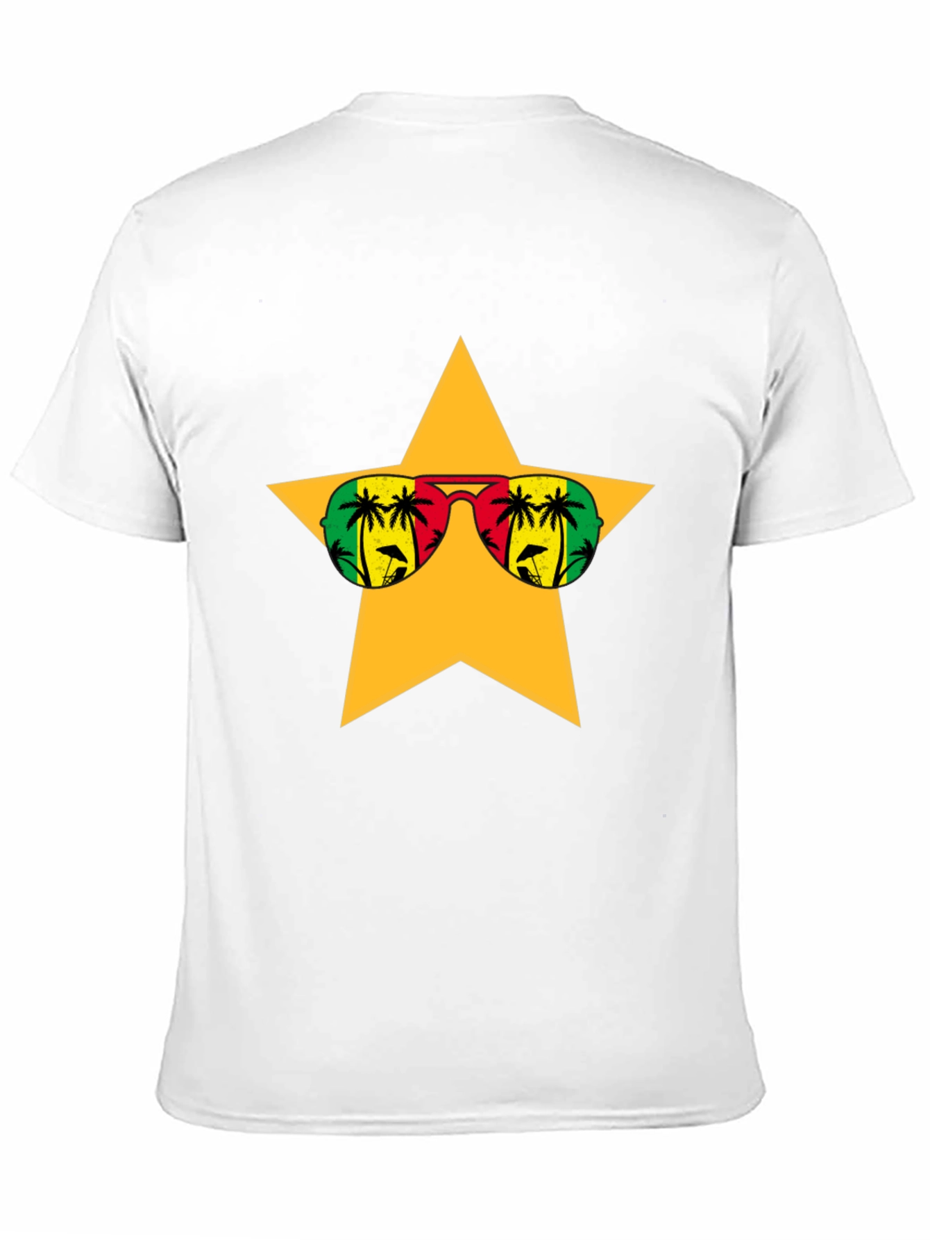 Star Sunglasses T-Shirt - Island Vibes