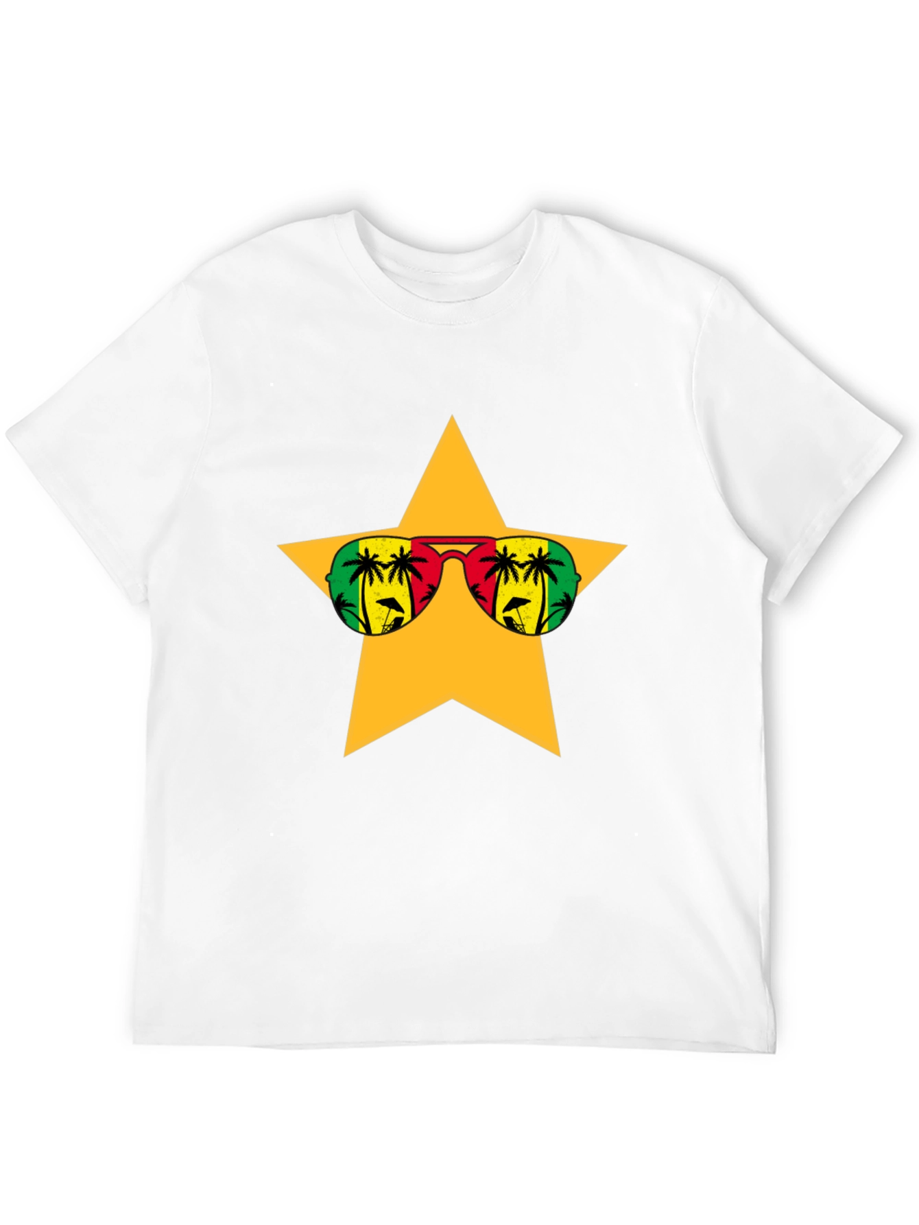 Star Sunglasses T-Shirt - Island Vibes