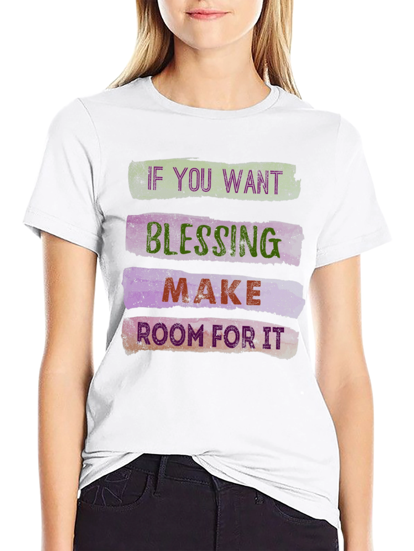 Blessing Graphic T-Shirt - Inspirational Tee