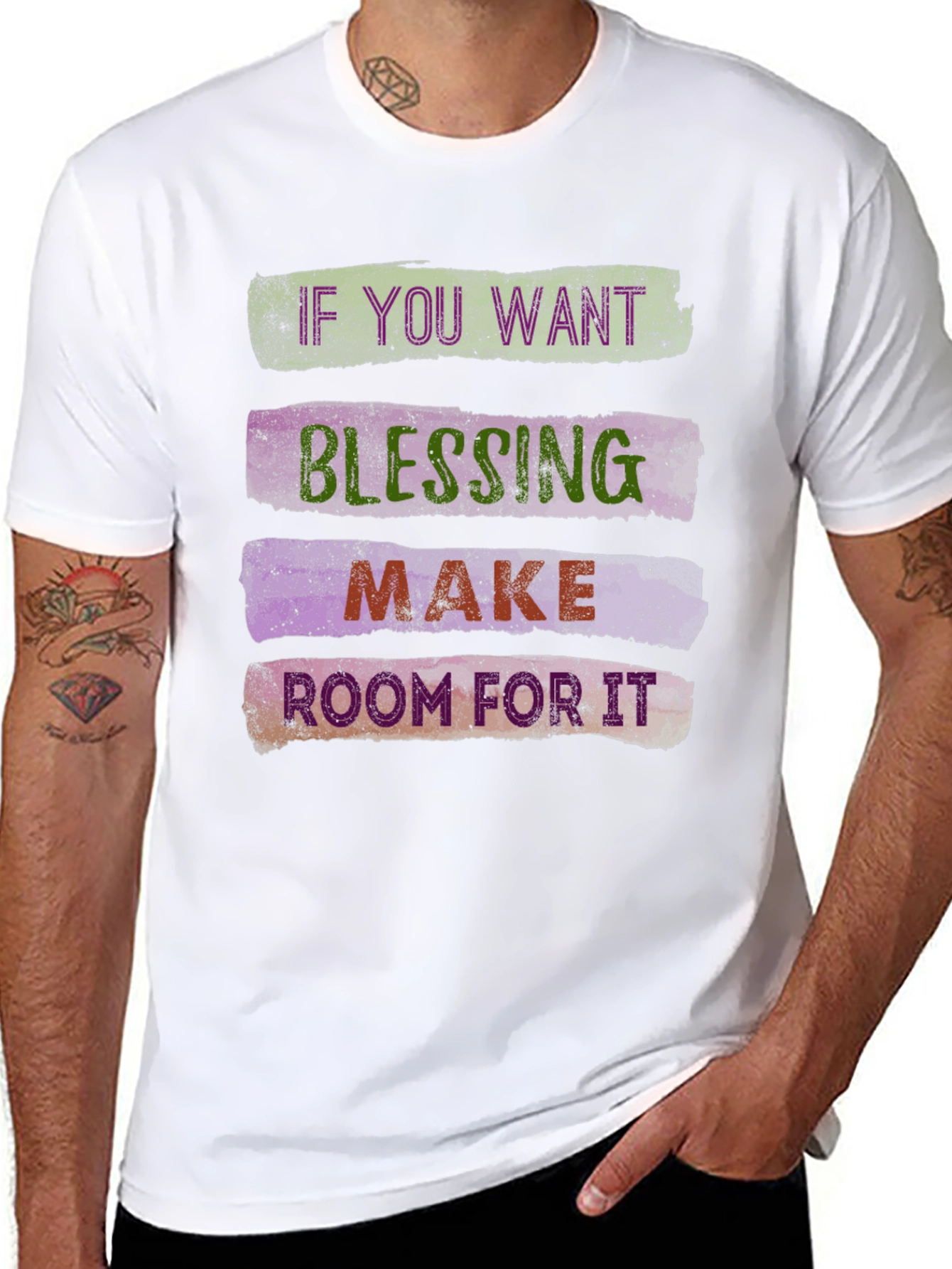 Blessing Graphic T-Shirt - Inspirational Tee