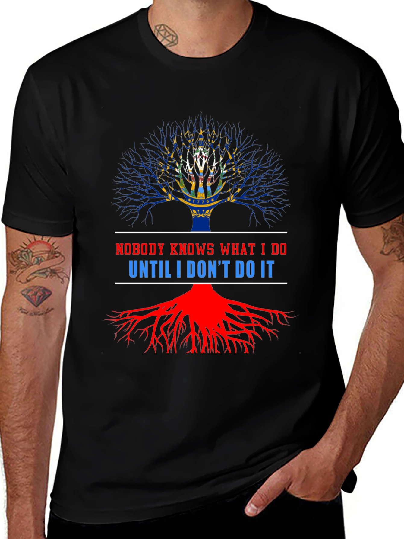 Nobody Knows What I Do Graphic Tee