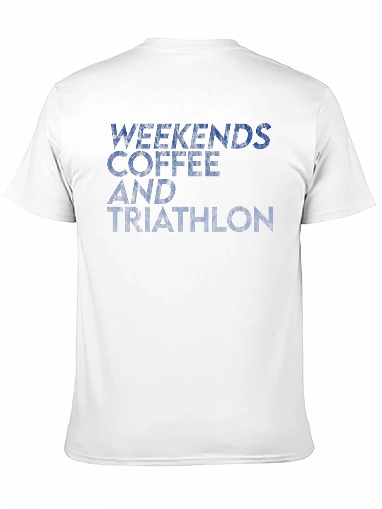 Weekends Coffee and Triathlon Graphic T-Shirt