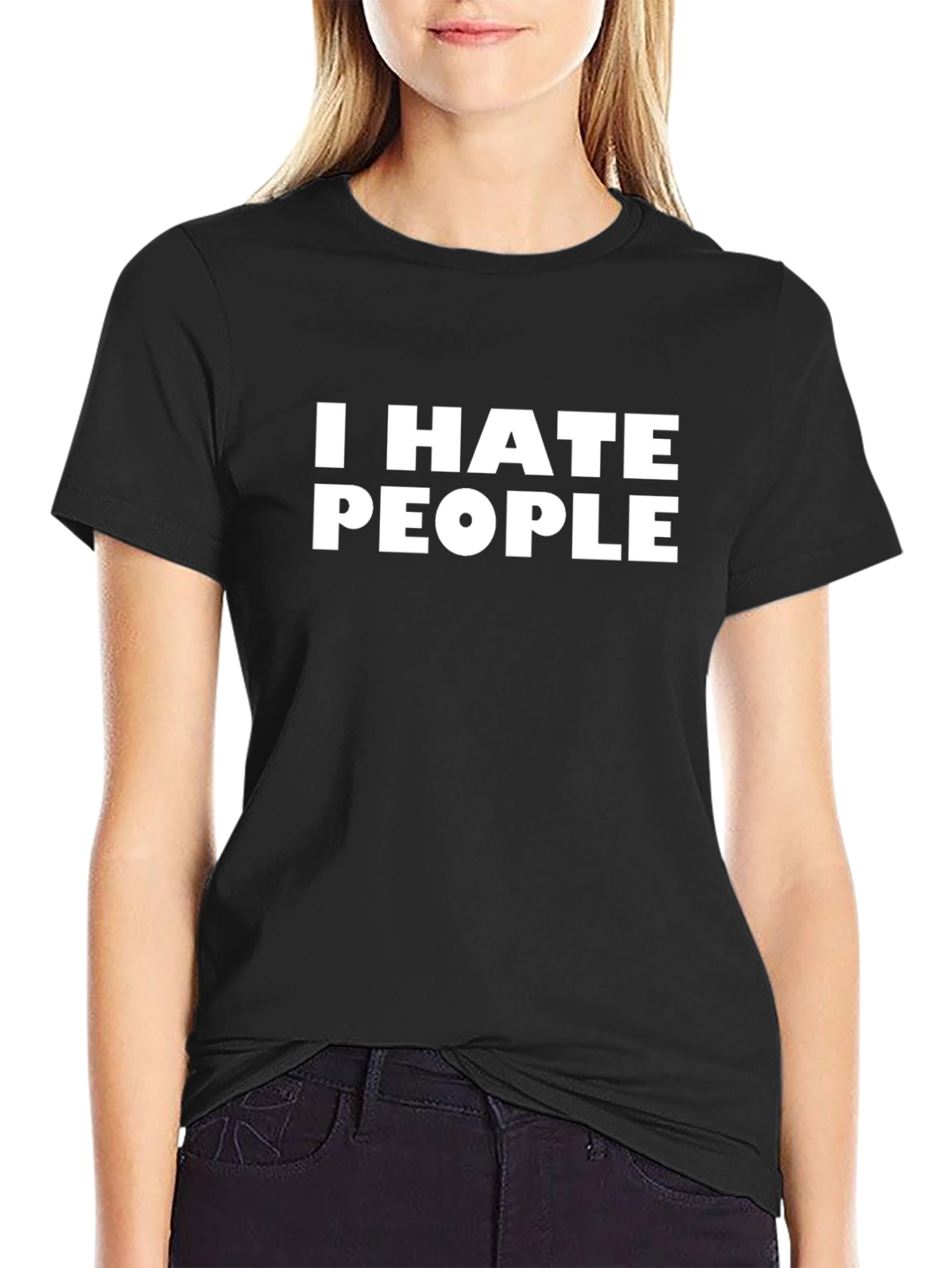 I Hate People Graphic T-Shirt