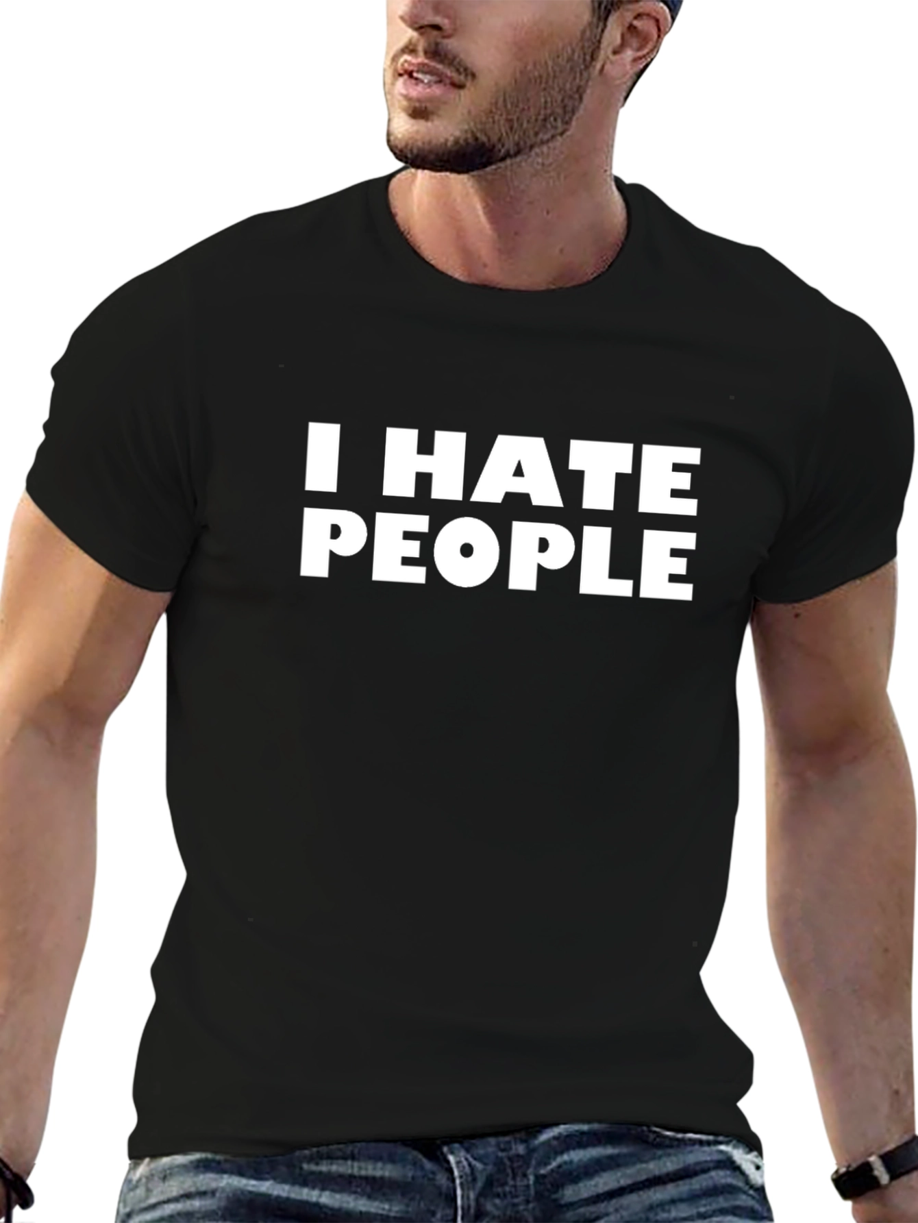 I Hate People Graphic T-Shirt