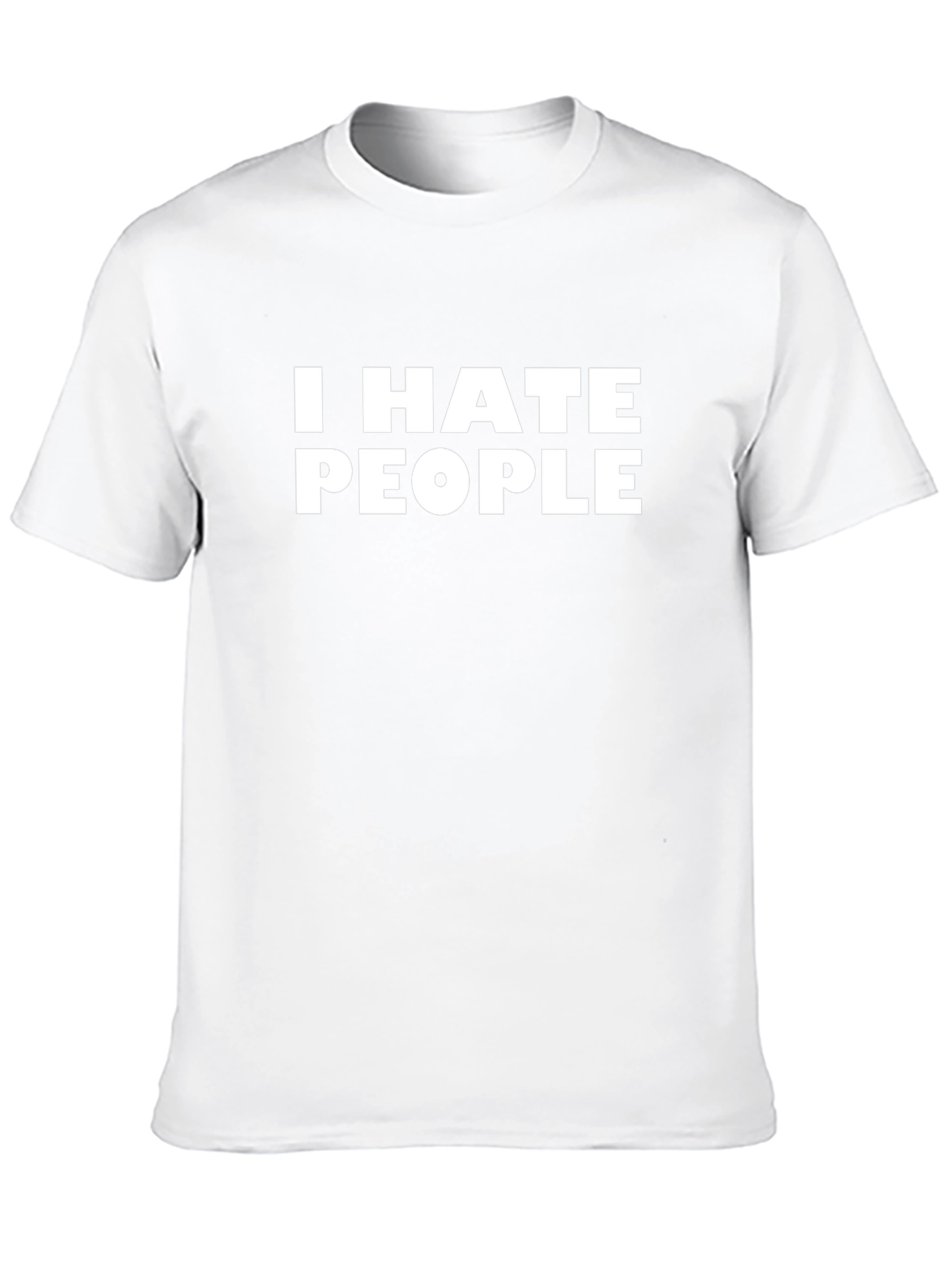 I Hate People Graphic T-Shirt