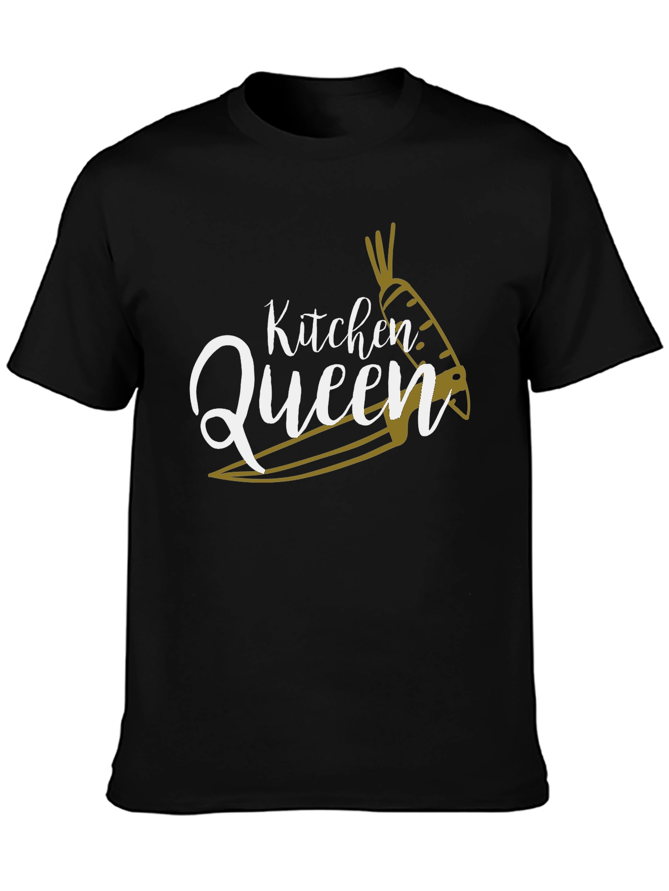 Kitchen Queen Graphic Tee - Culinary Fashion