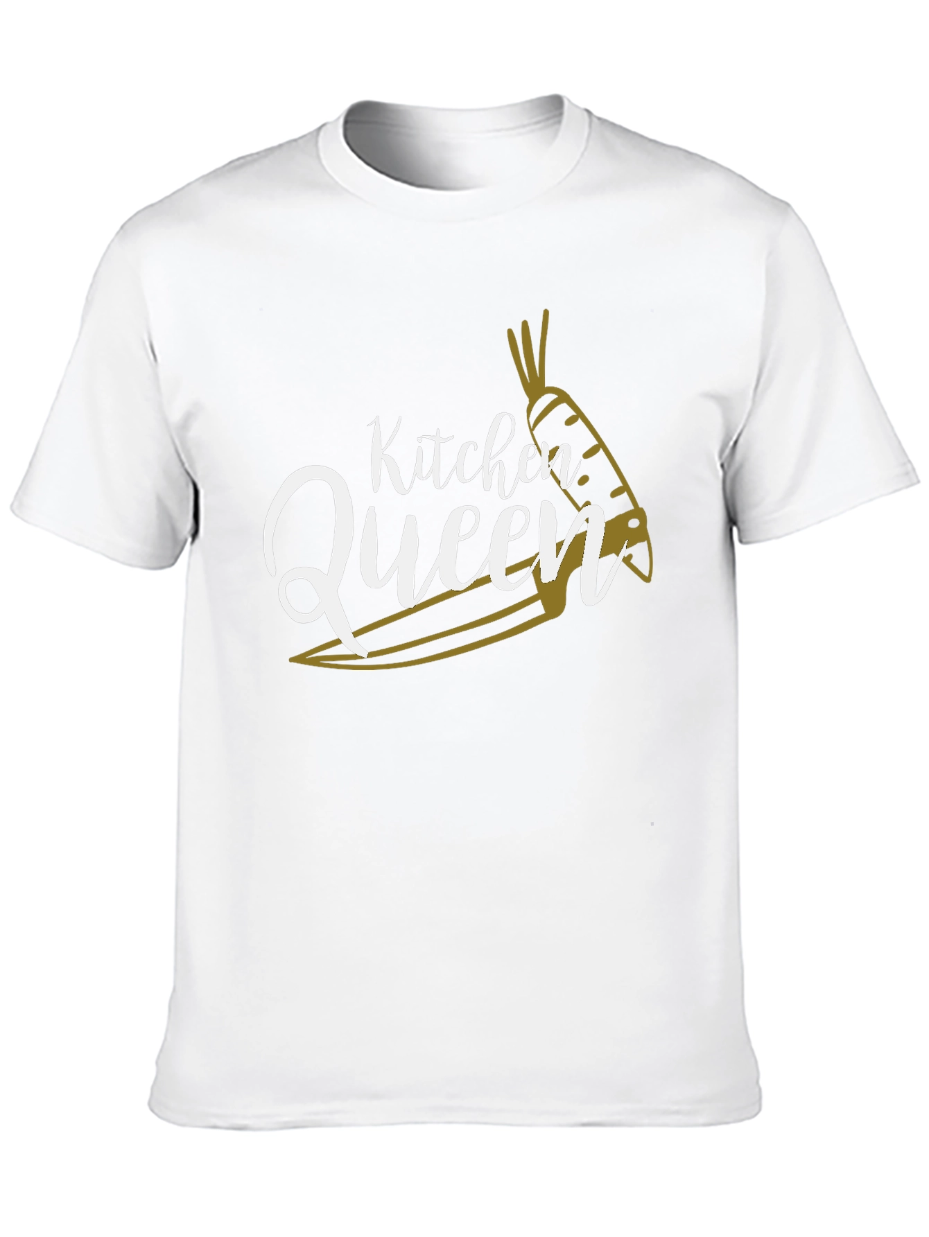 Kitchen Queen Graphic Tee - Culinary Fashion