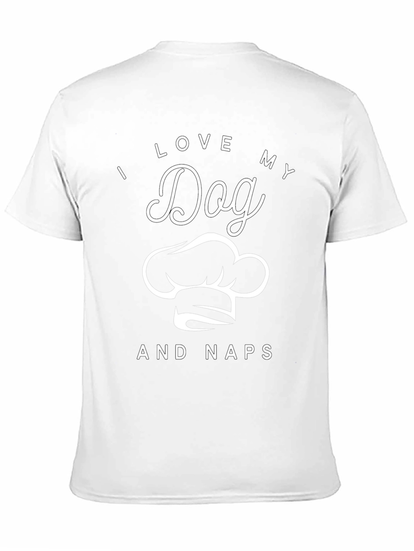I Love My Dog and Naps T-Shirt