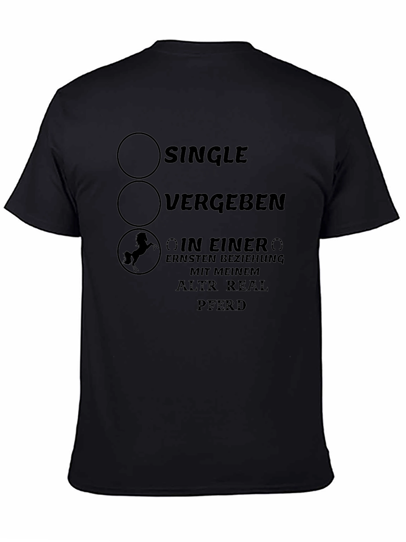 Funny Horse Lover T-Shirt - Relationship Status Tee