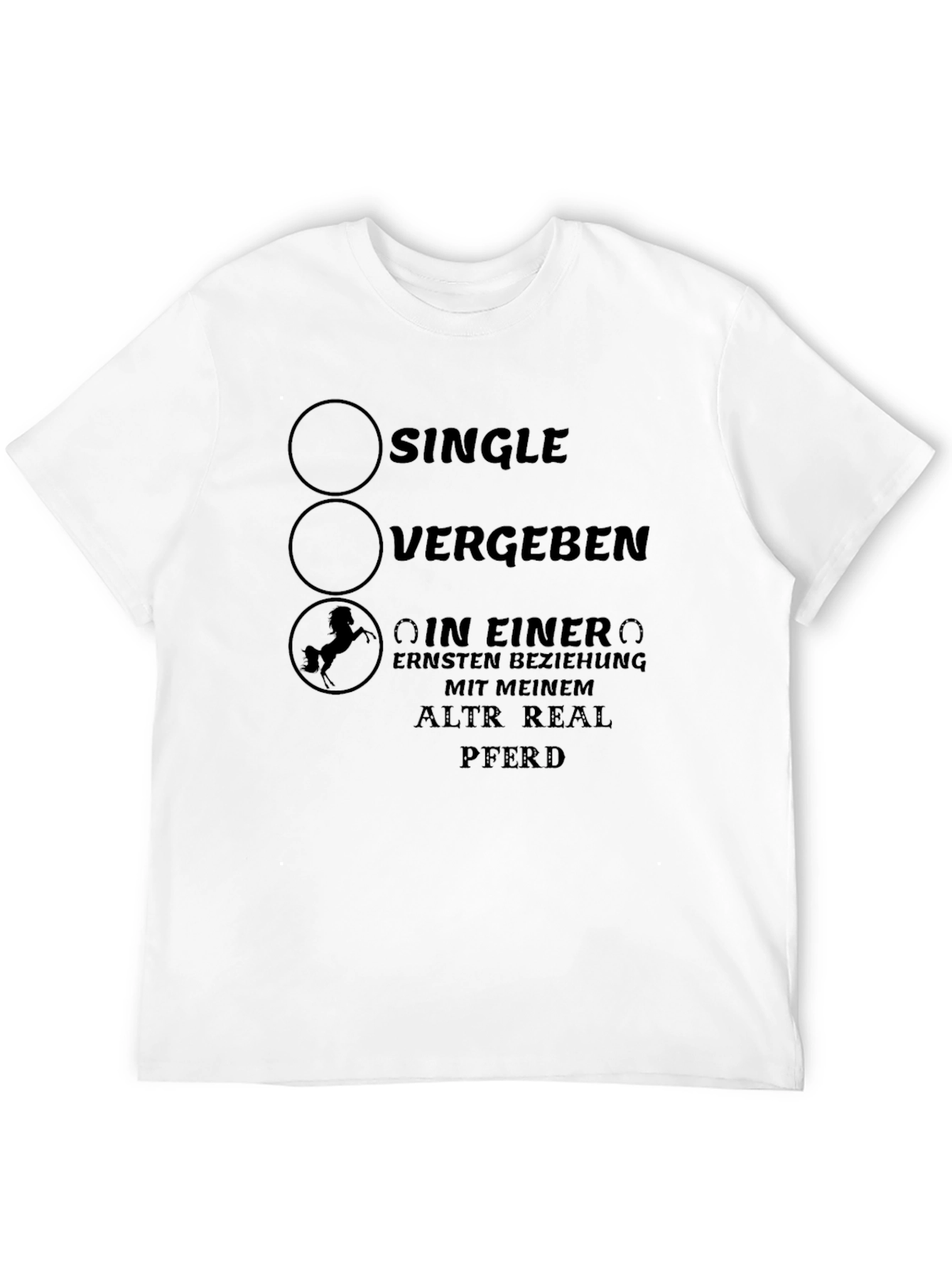 Funny Horse Lover T-Shirt - Relationship Status Tee