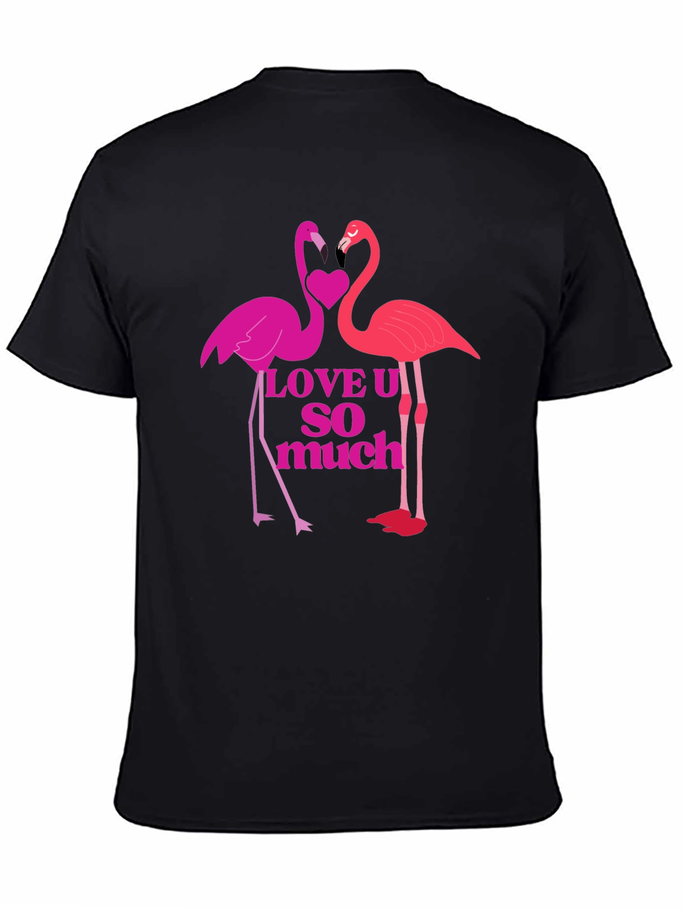 Flamingo Love Graphic T-Shirt