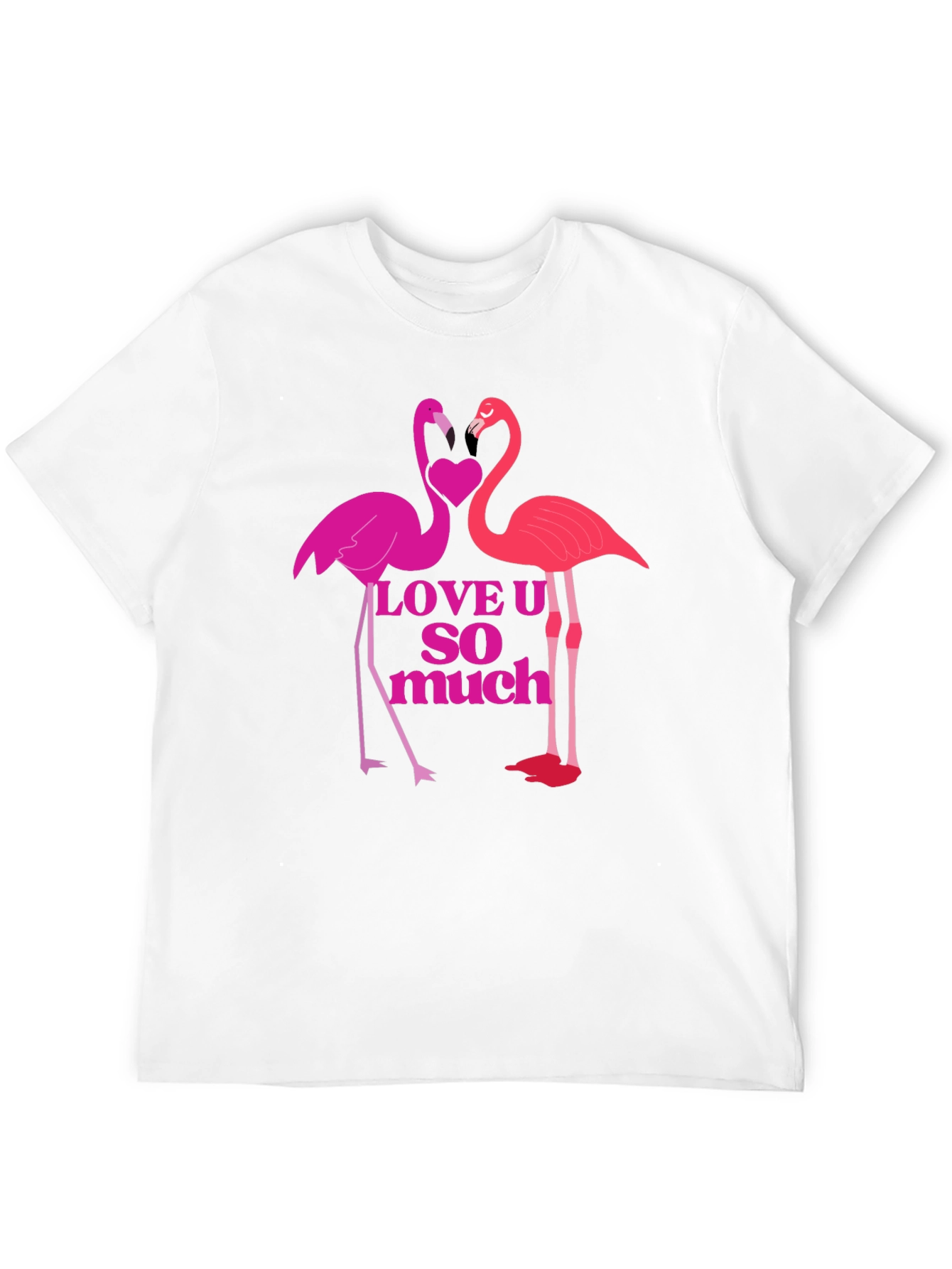 Flamingo Love Graphic T-Shirt