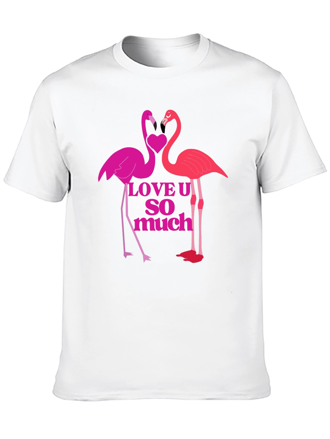 Flamingo Love Graphic T-Shirt