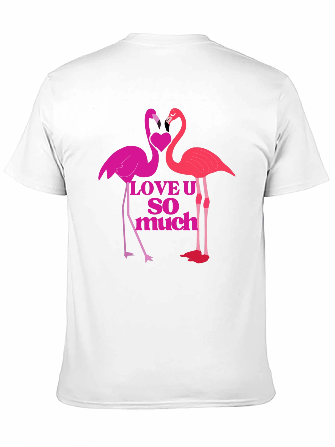 Flamingo Love Graphic T-Shirt