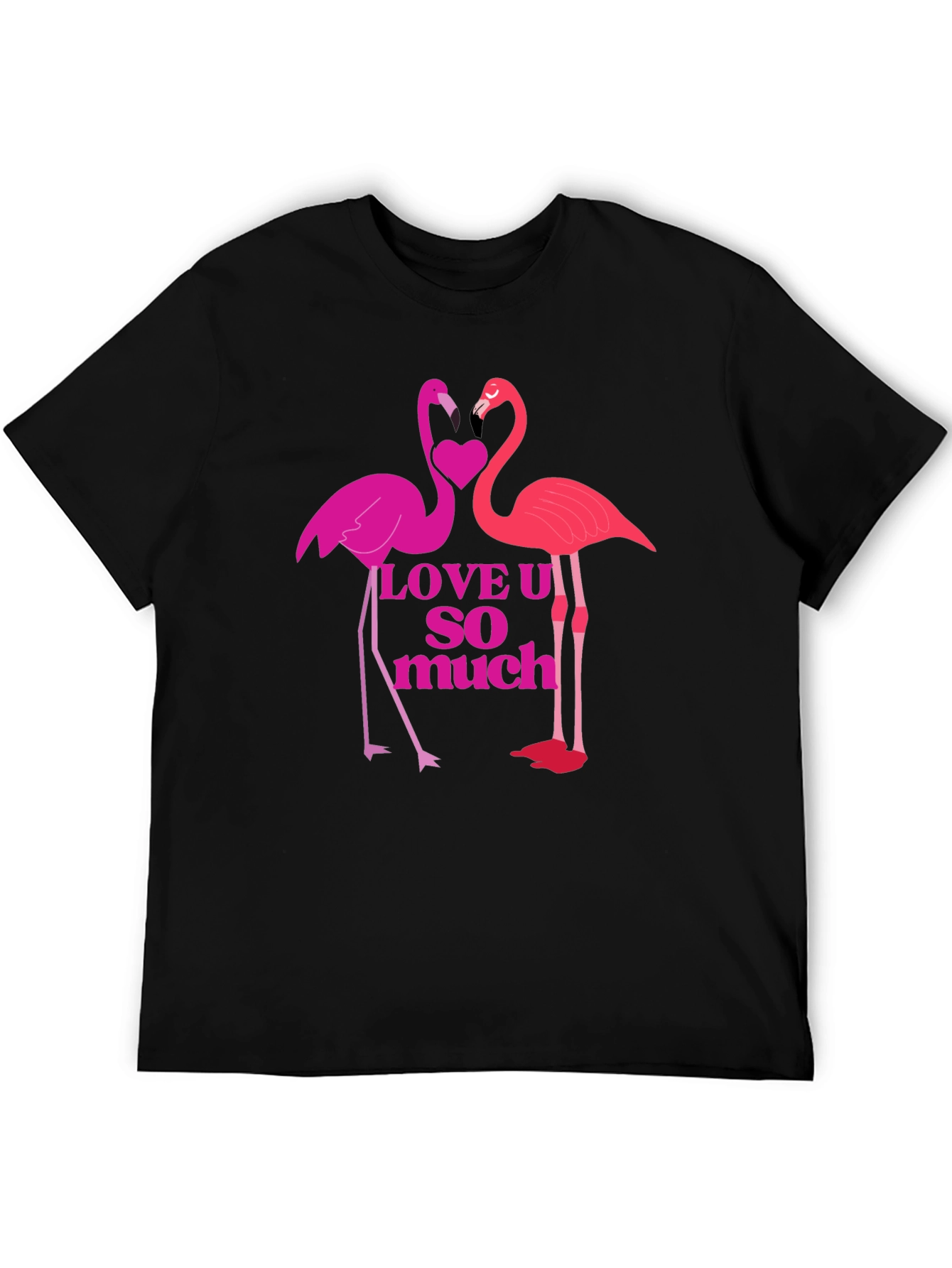 Flamingo Love Graphic T-Shirt