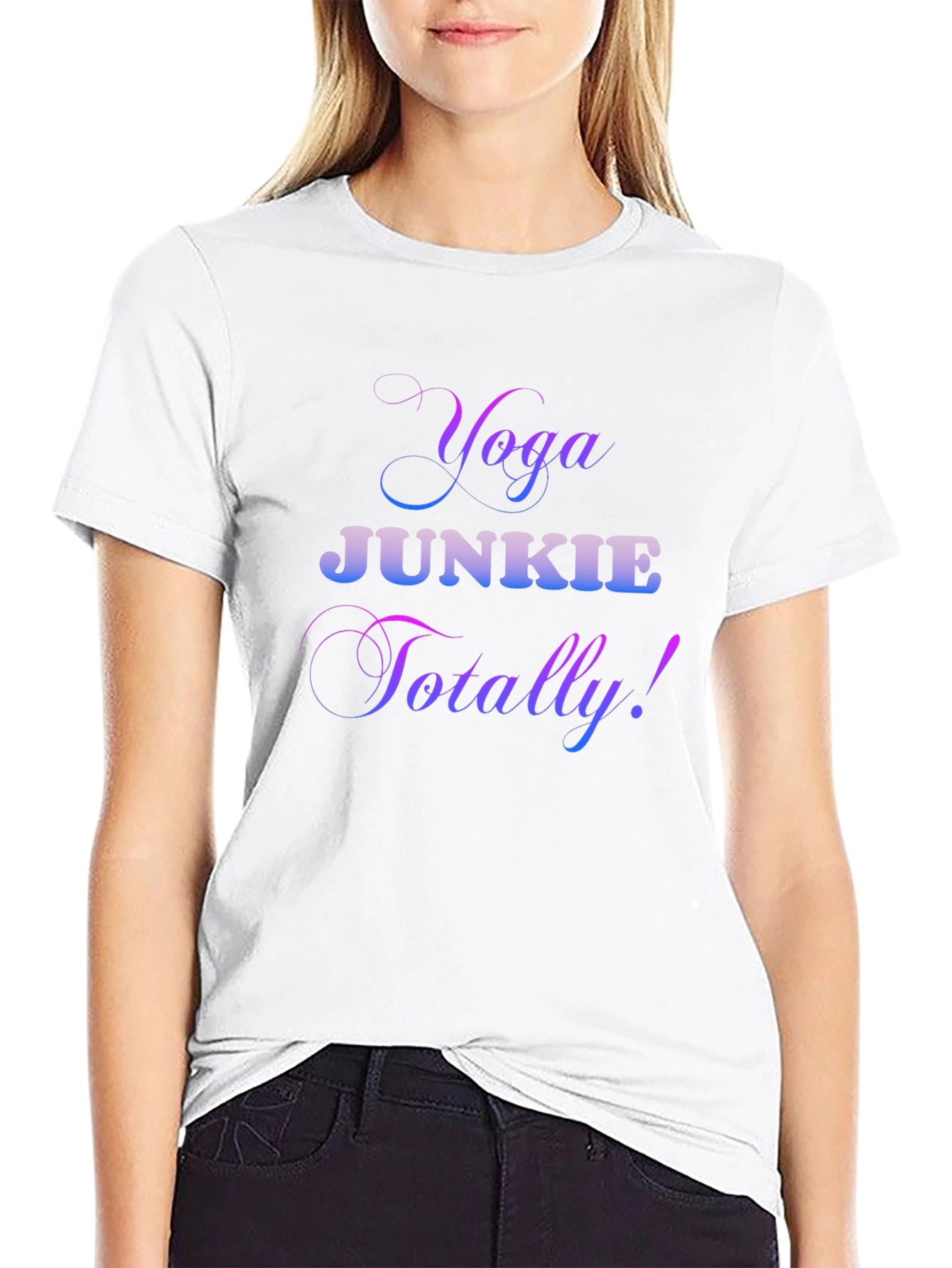 Yoga Junkie Graphic T-Shirt