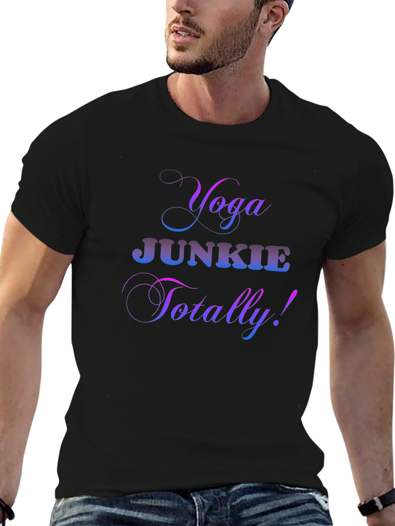 Yoga Junkie Graphic T-Shirt