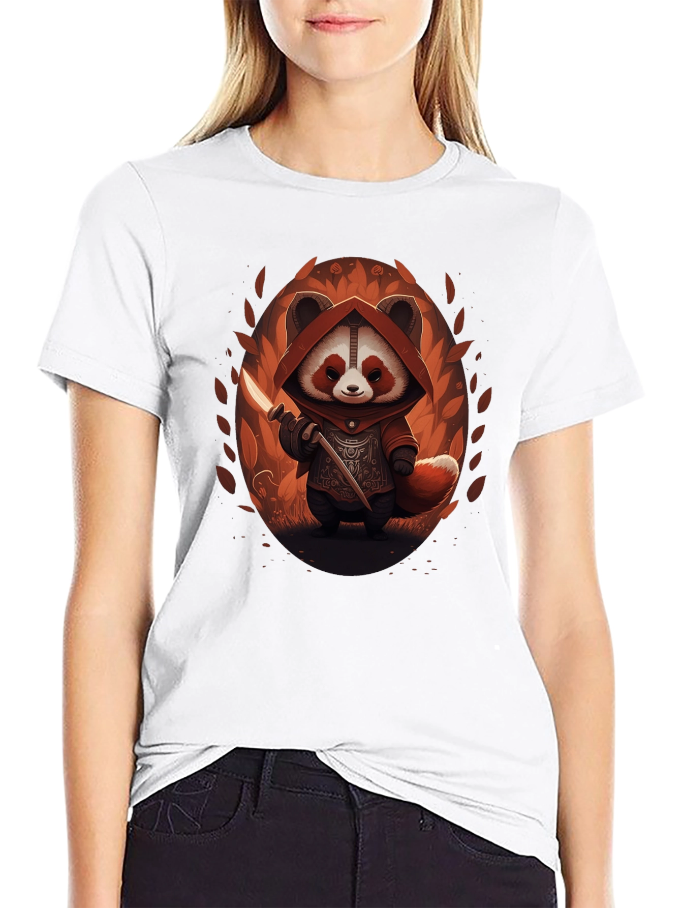 Warrior Red Panda T-Shirt